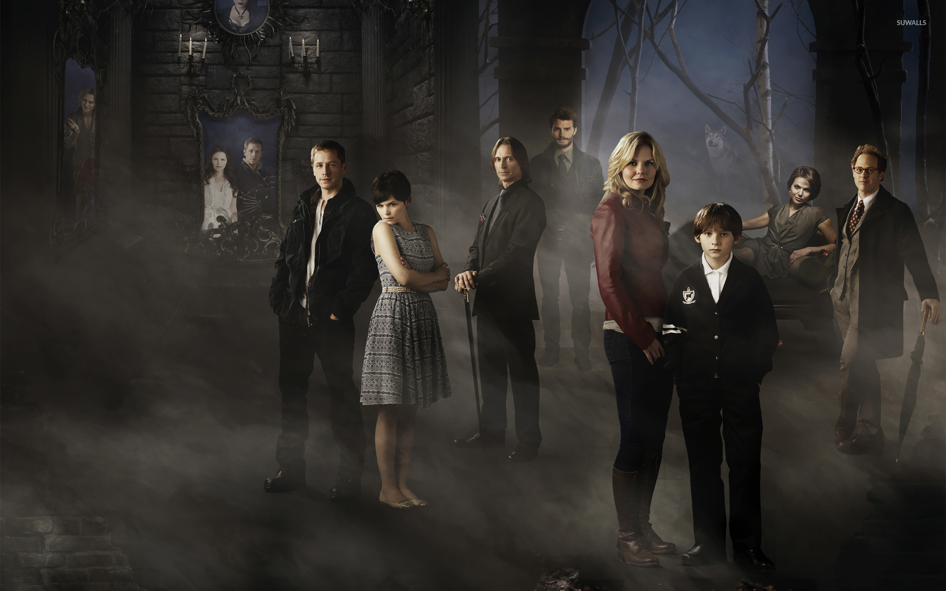 C'era una volta, Once Upon a Time, Cast, Nebbia, 1920x1200, immagine di sfondo