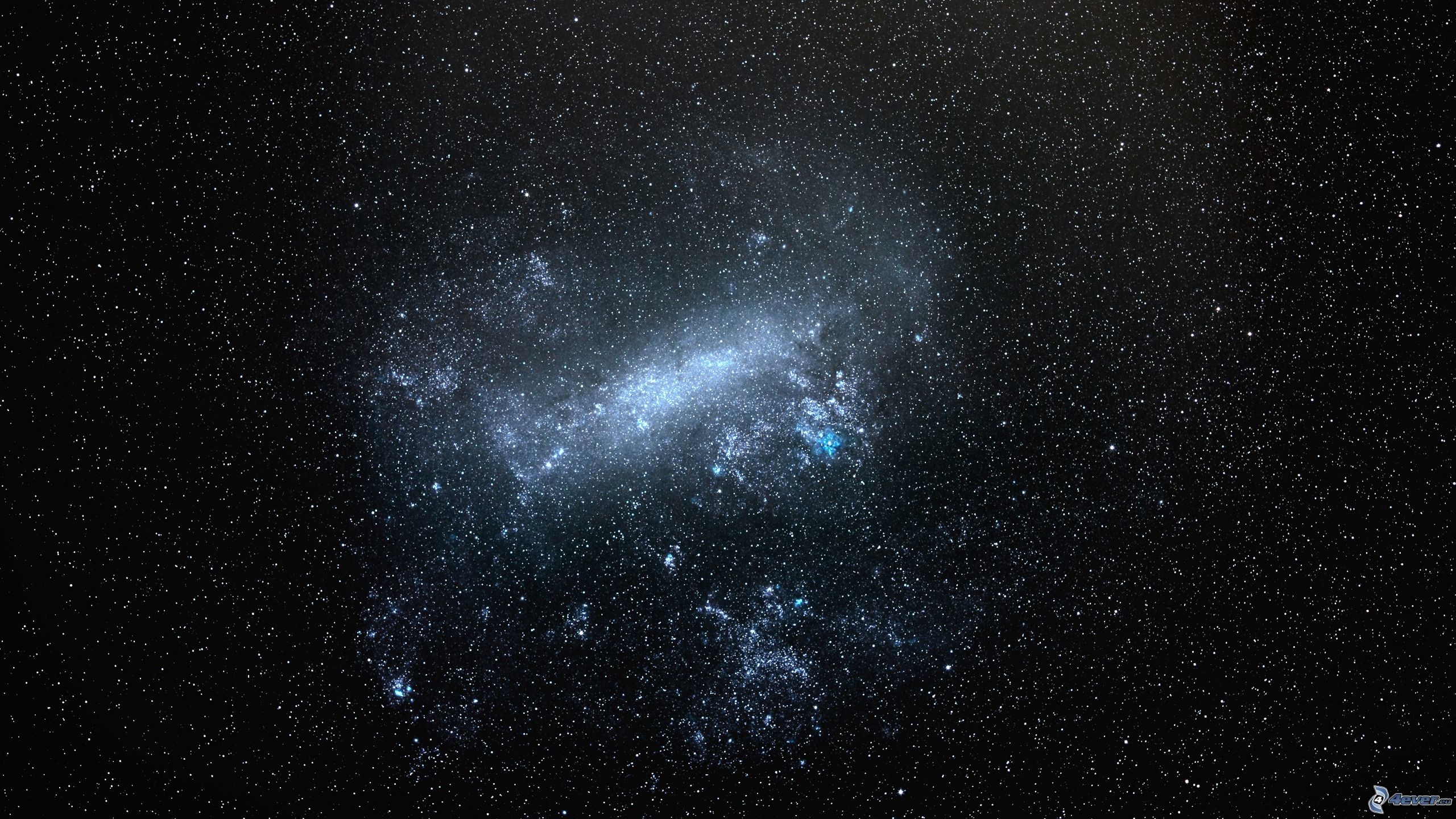 Grande Nube di Magellano, Galassia, Stelle, 2K 1440p, sfondo desktop