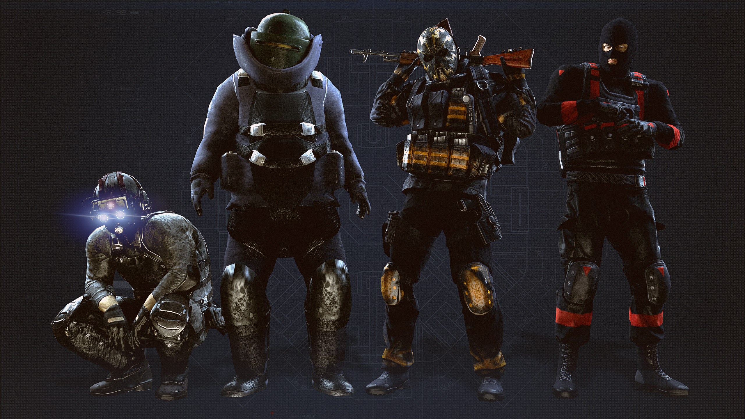 Payday 2, Bulldozer, SWAT, Nemici speciali, 2K 1440p, sfondo desktop
