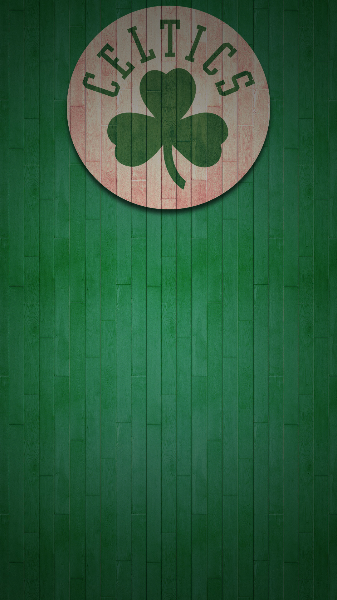 Boston Celtics, Logo, Trifoglio, Parquet verde, 1080x1920, schermata di blocco iPhone