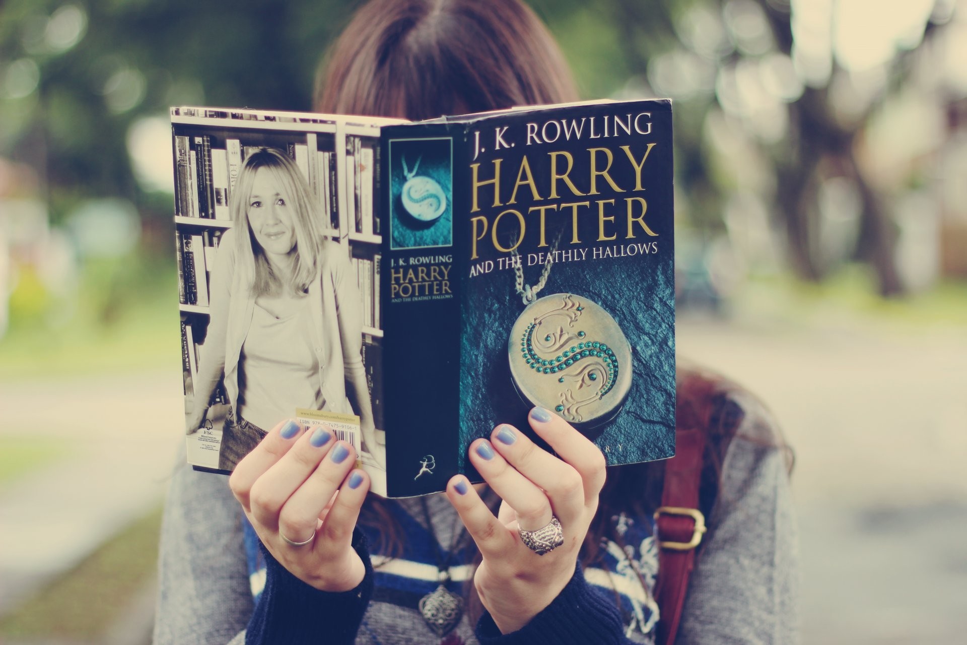 Harry Potter e i Doni della Morte, J. K. Rowling, Libro, Lettura, sfondo Windows 11