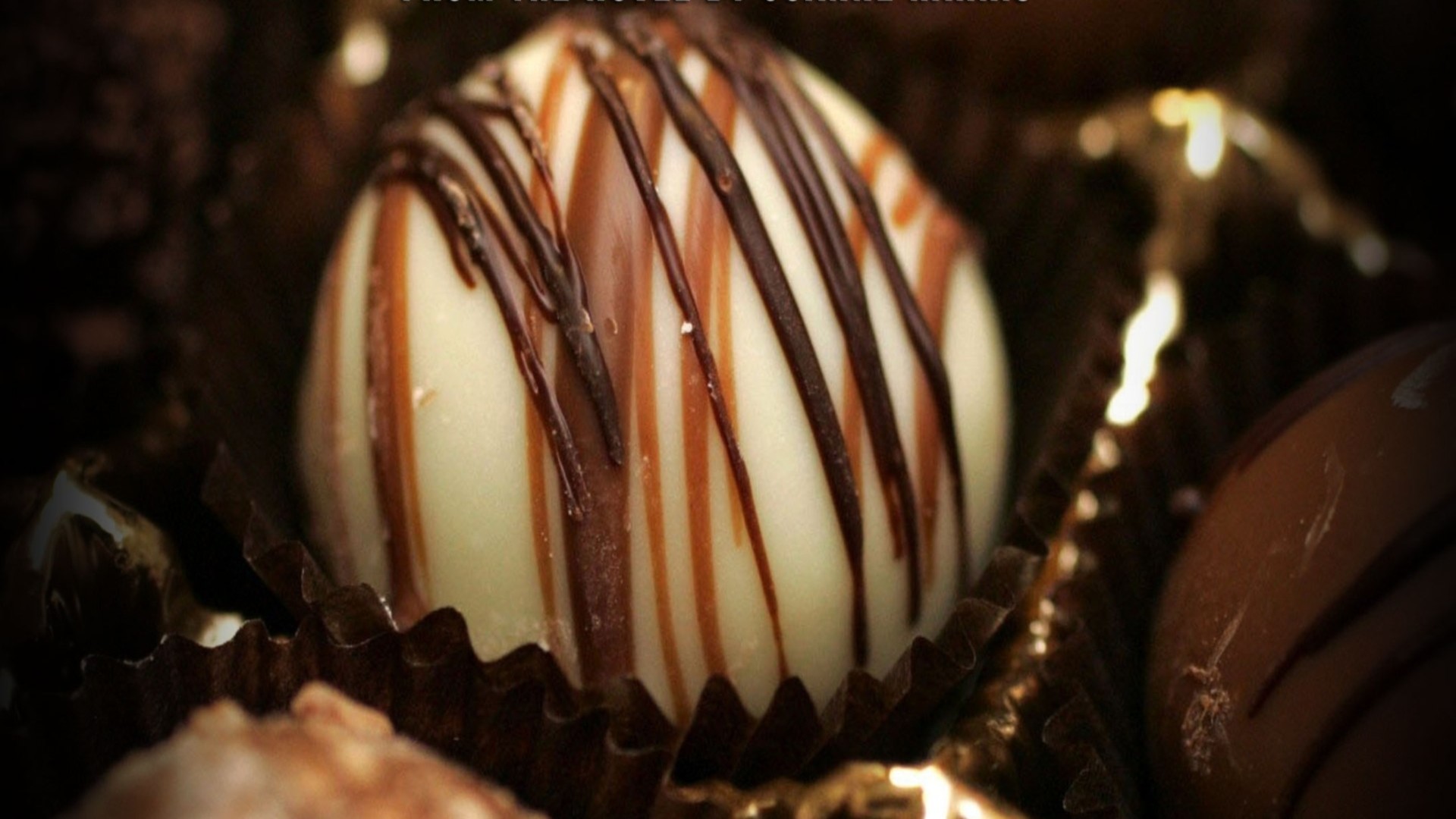 Cioccolatini, Pralina, Macro, 1920x1080, immagine di sfondo