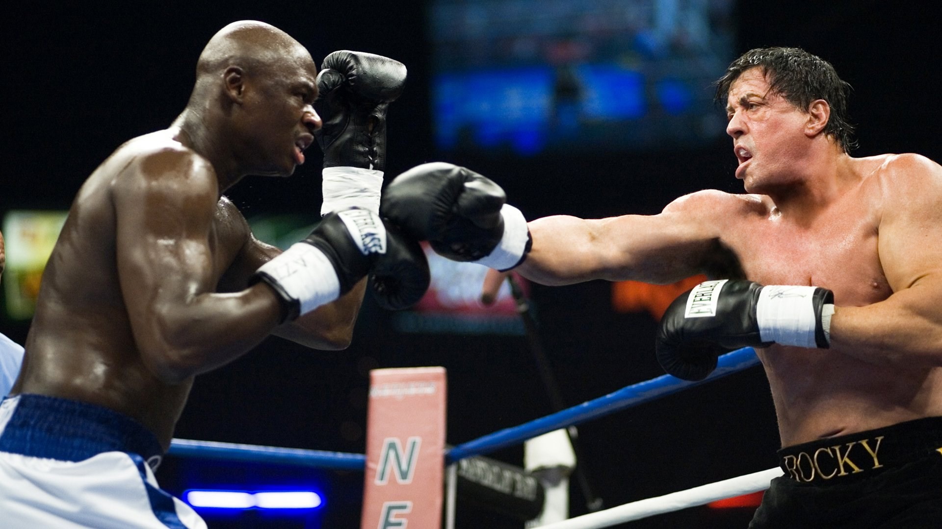 Rocky Balboa, Sylvester Stallone, Antonio Tarver, Mason Dixon, Ring, sfondo Full HD per PC