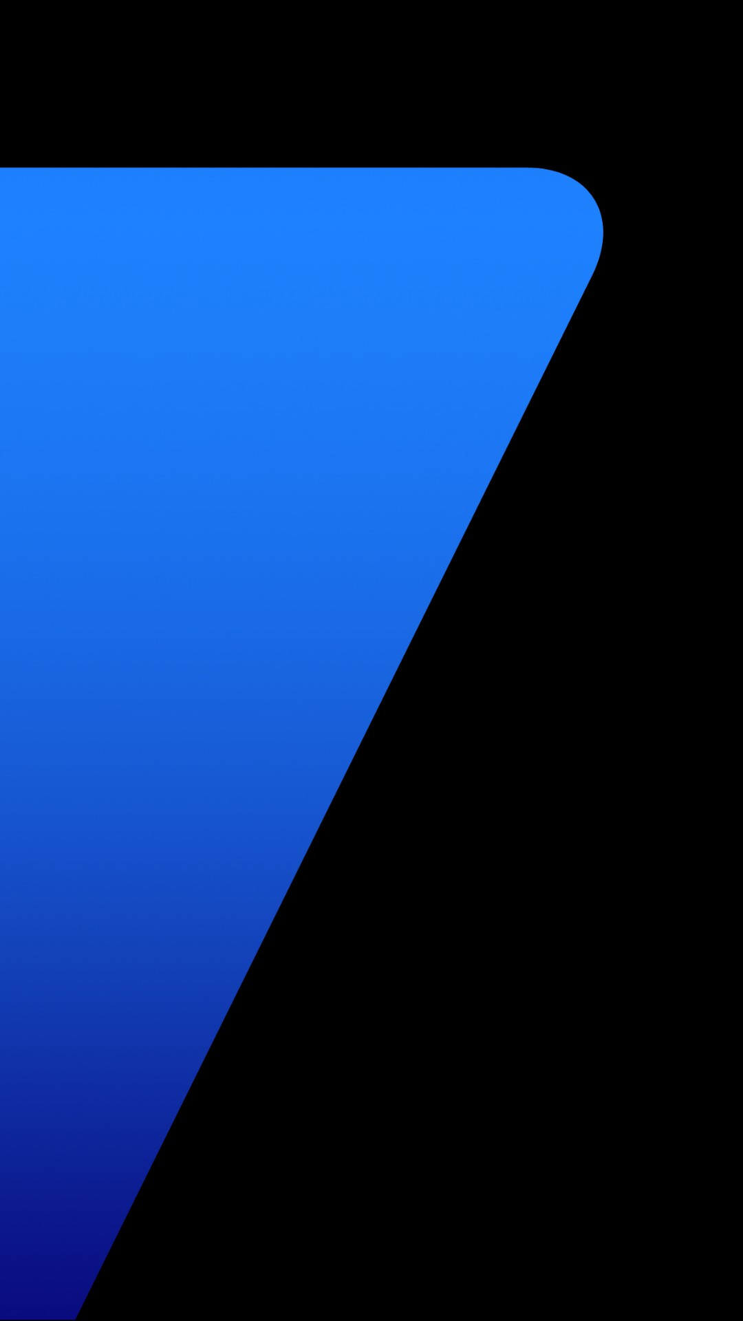 Samsung Galaxy S7 Edge, Astratto, Forma curva, Blu, Nero, Full HD, sfondo per smartphone