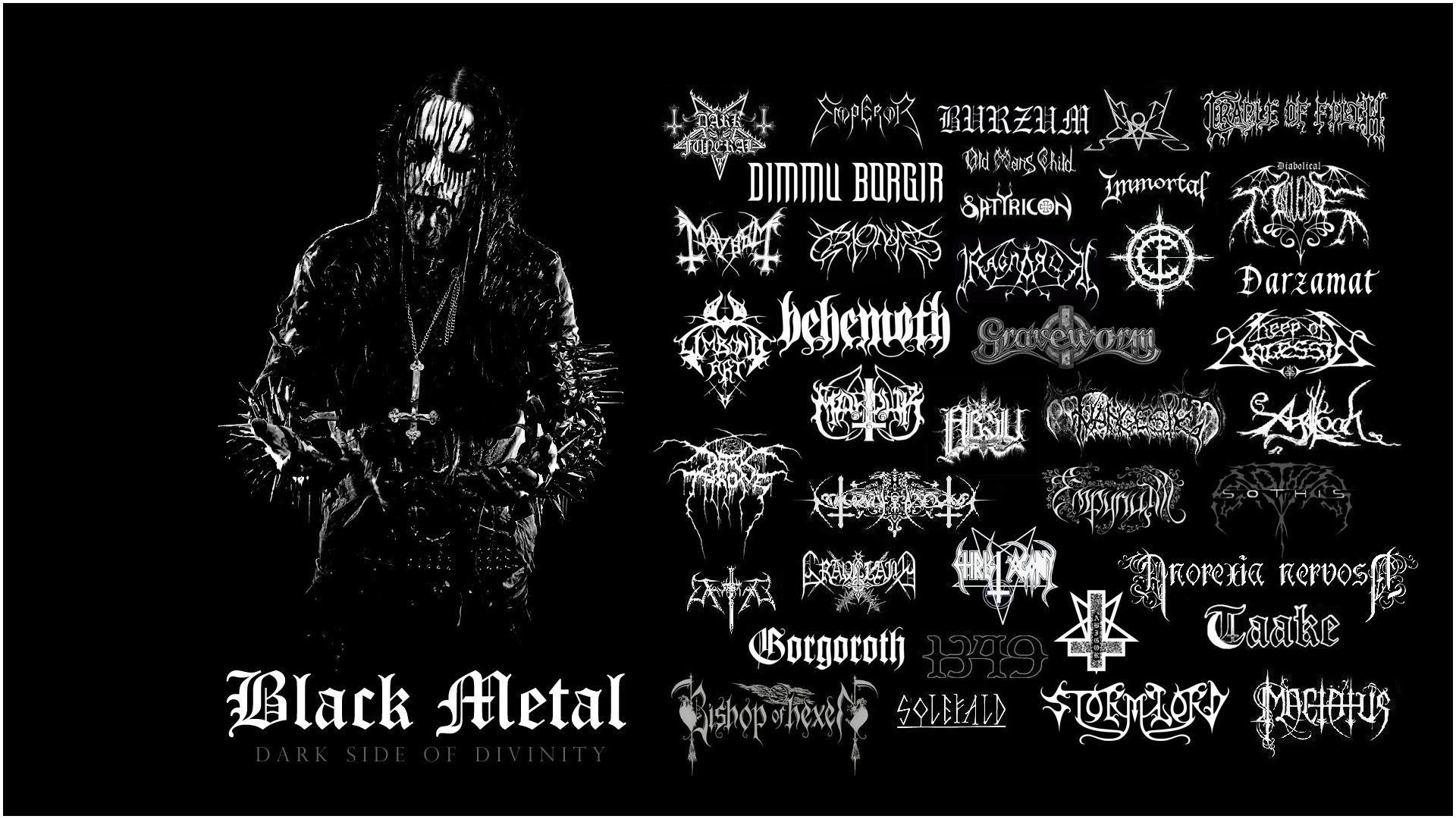 Black metal, Loghi band, Dimmu Borgir, Behemoth, Gorgoroth, Full HD 1080p, sfondo desktop