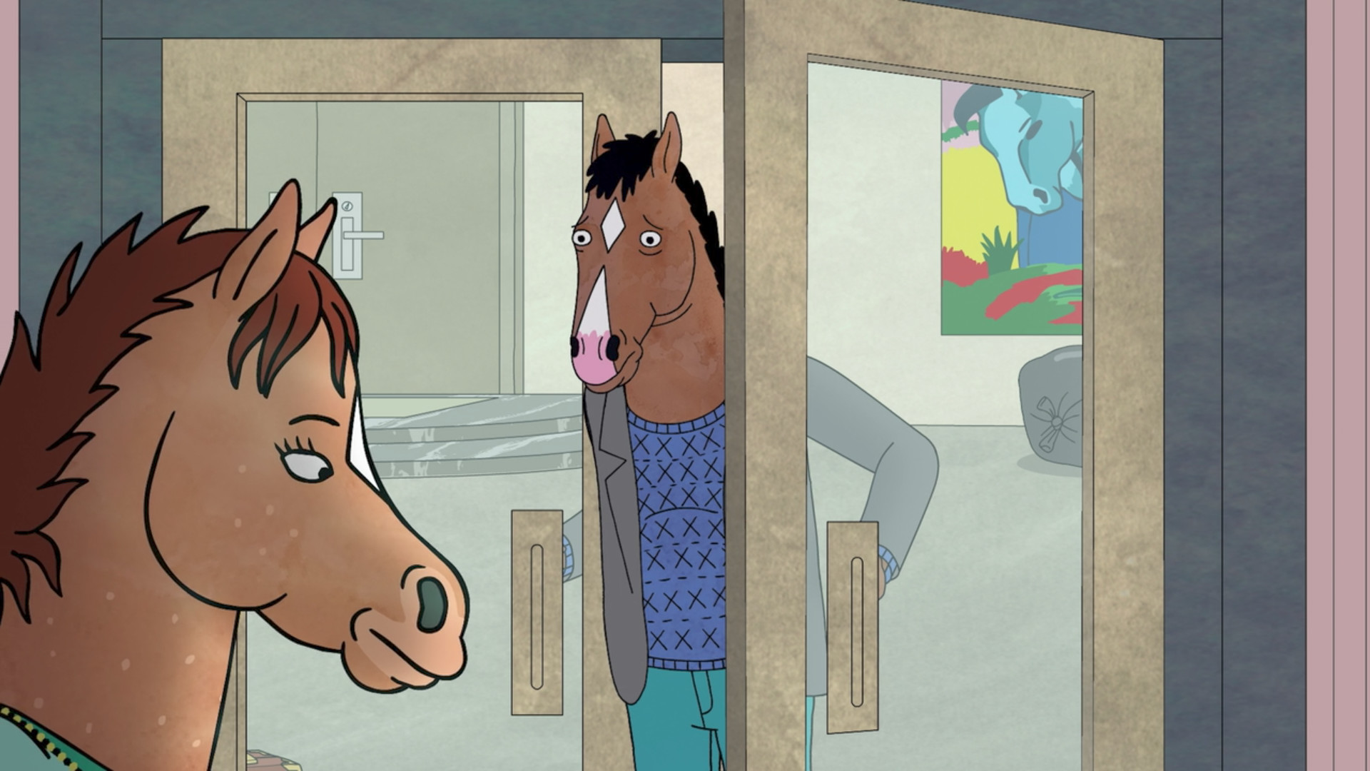 BoJack Horseman, Hollyhock, Casa, 16:9 Full HD, sfondo widescreen
