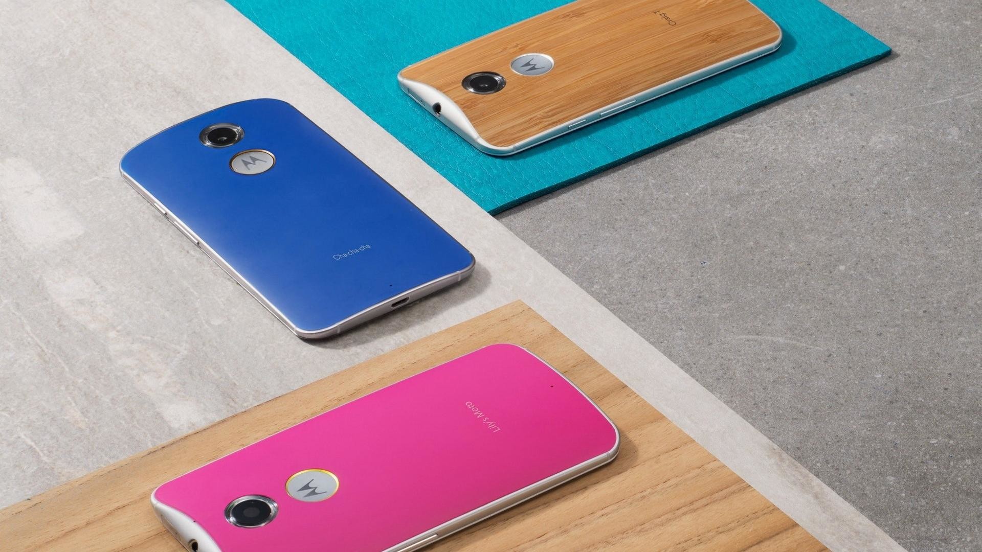 Moto X (2014), Motorola, Smartphone colorati, Retro in legno, Full HD, wallpaper desktop