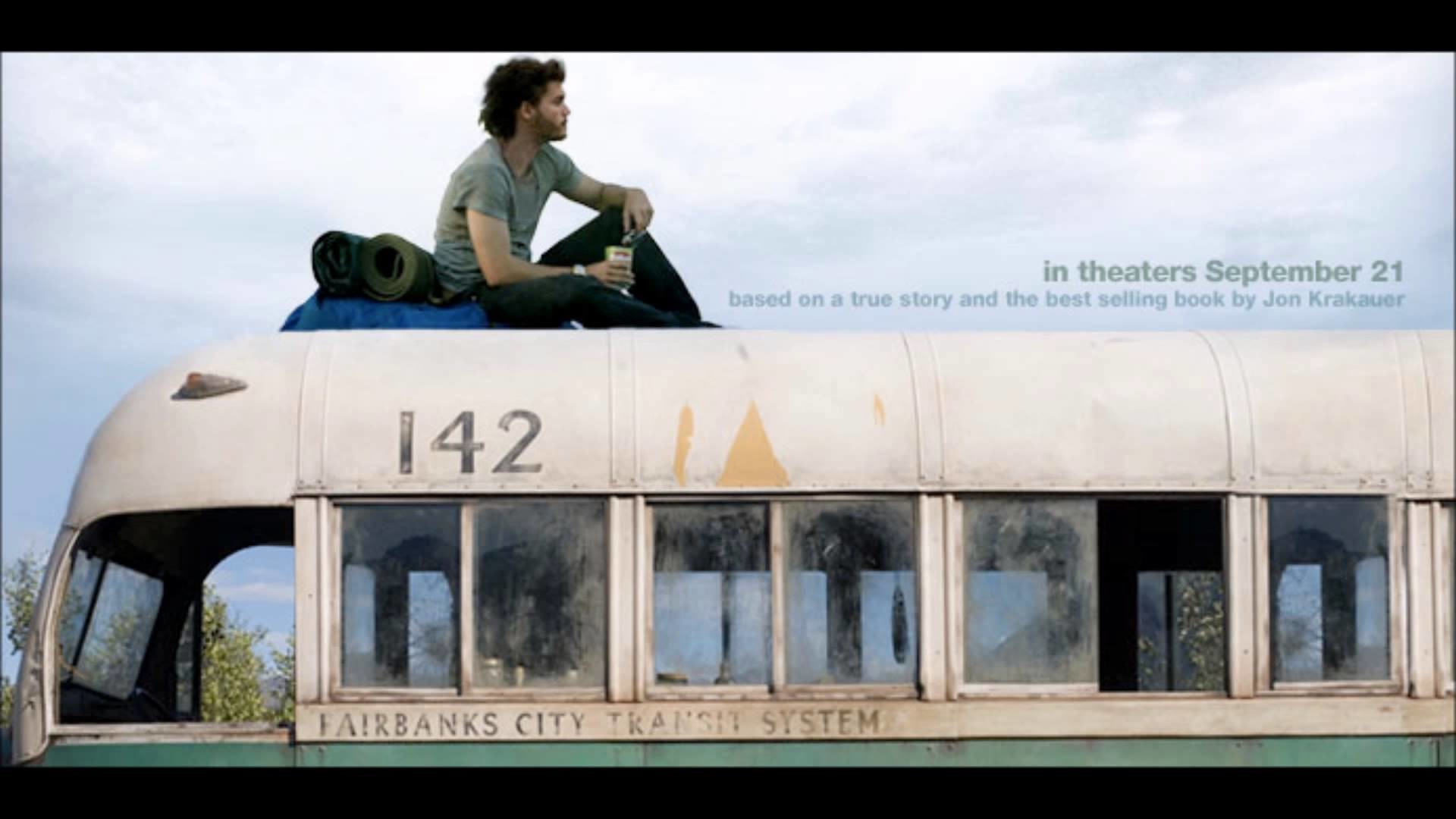 Into the Wild - Nelle terre selvagge, Emile Hirsch, Magic Bus, Autobus 142, Locandina, sfondo 1080p