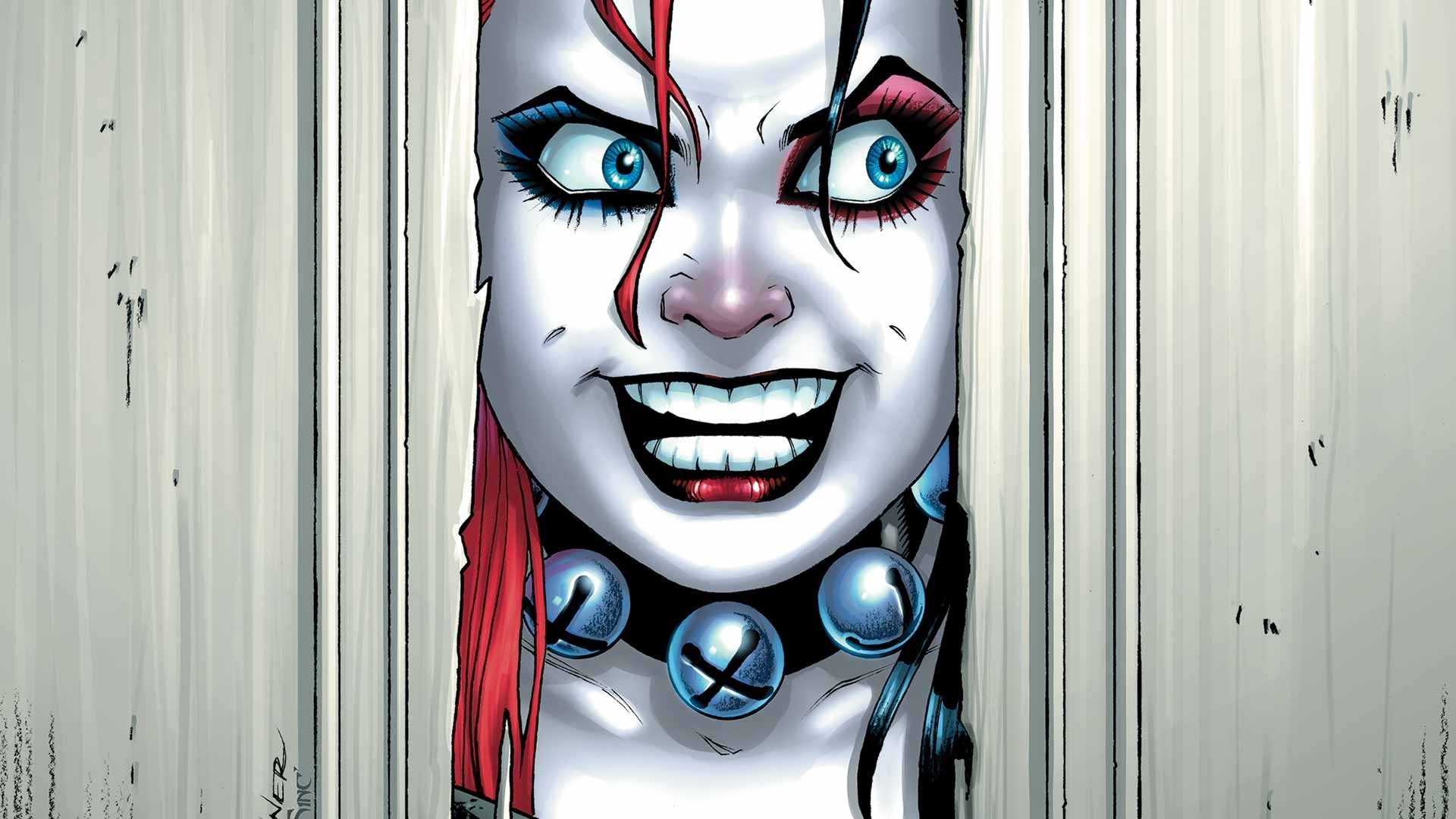 Harley Quinn, DC Comics, Fumetto, Sorriso, 1920x1080, immagine di sfondo