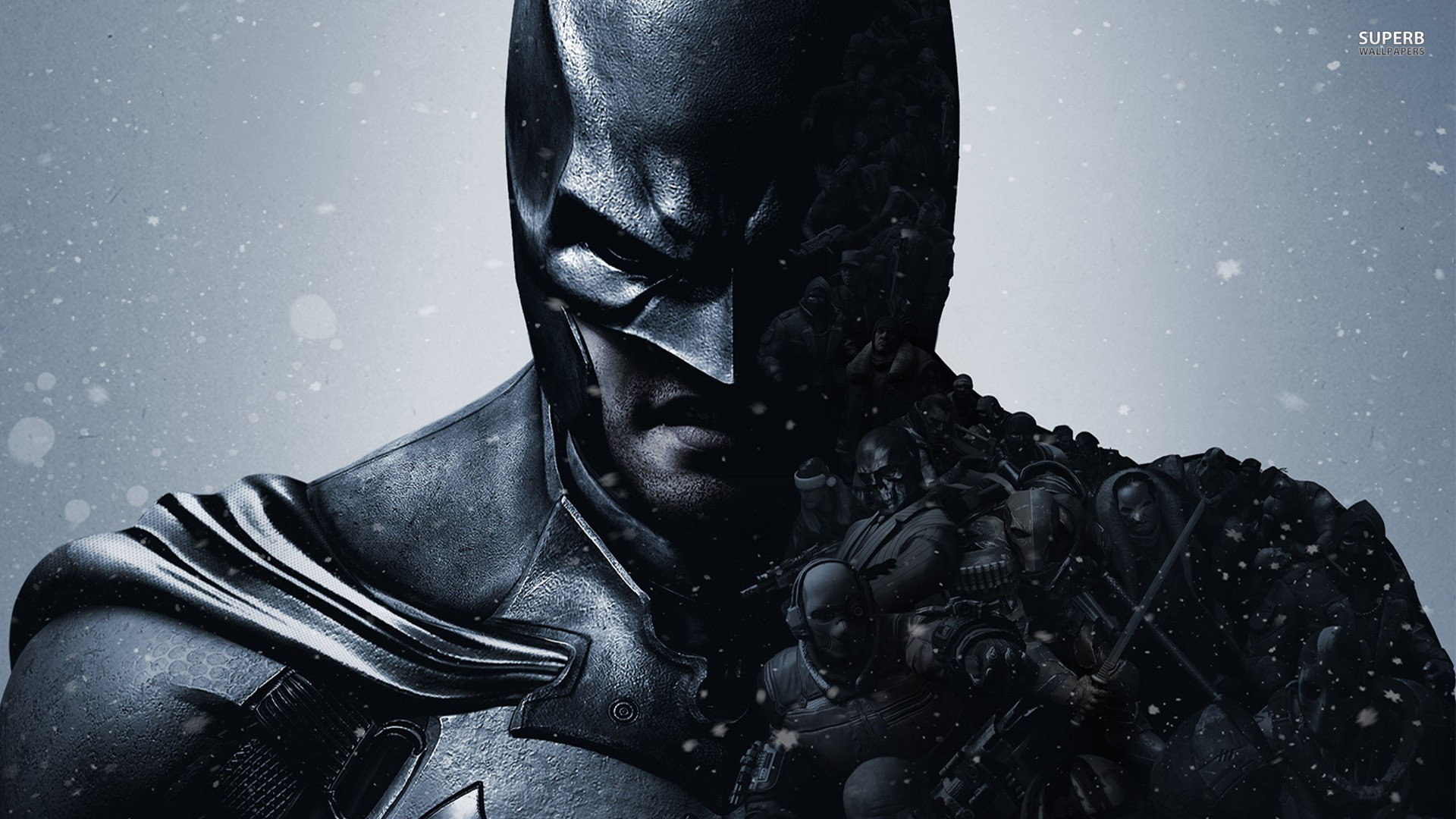 Batman, Batman: Arkham Origins, Primo piano, Neve, Videogioco, Full HD 1080p, sfondo desktop