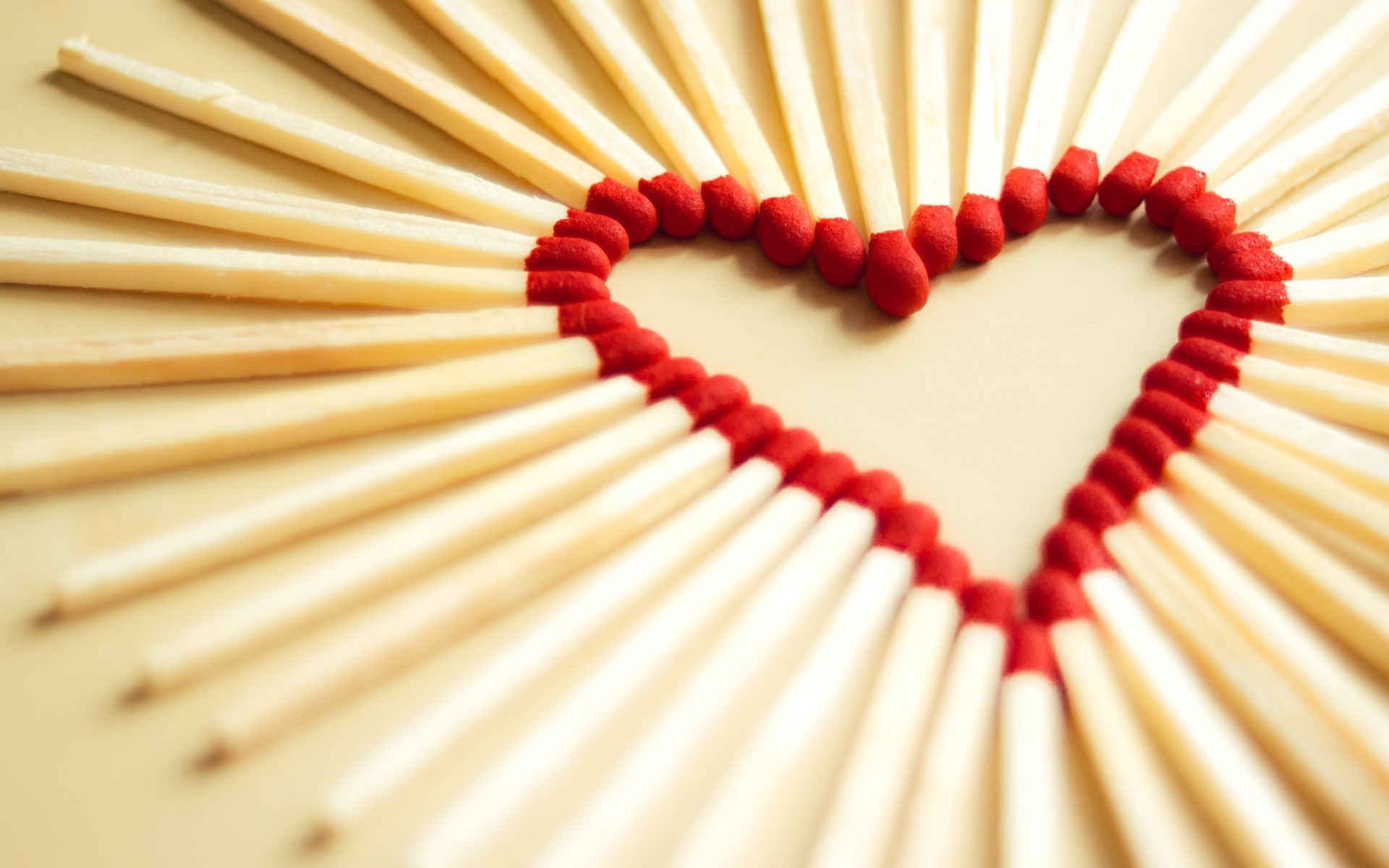 Cuore, Fiammiferi, Amore, Romantico, Full HD, sfondo per portatile