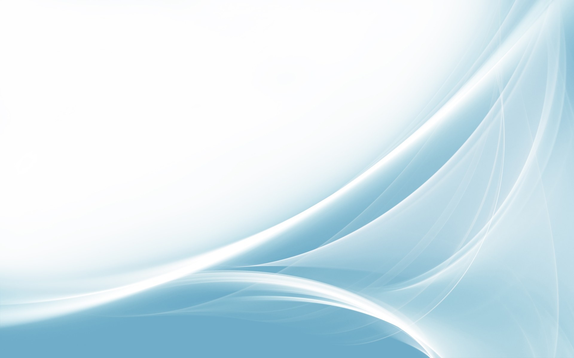 Azzurro ghiaccio, Curve, Bianco, Onde, Astratto, 16:10 Full HD, sfondo widescreen