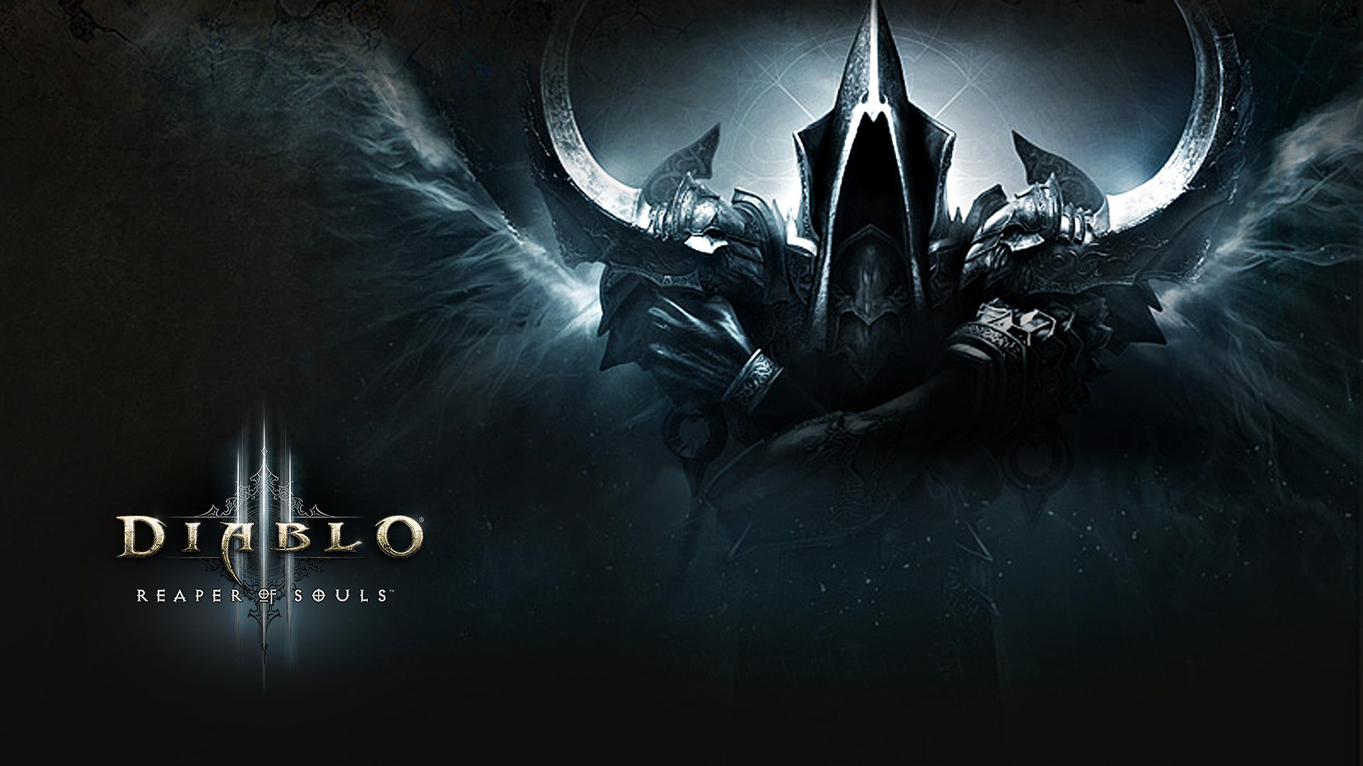Malthael, Diablo III: Reaper of Souls, Logo, Ali, 1920x1080, sfondo per PC