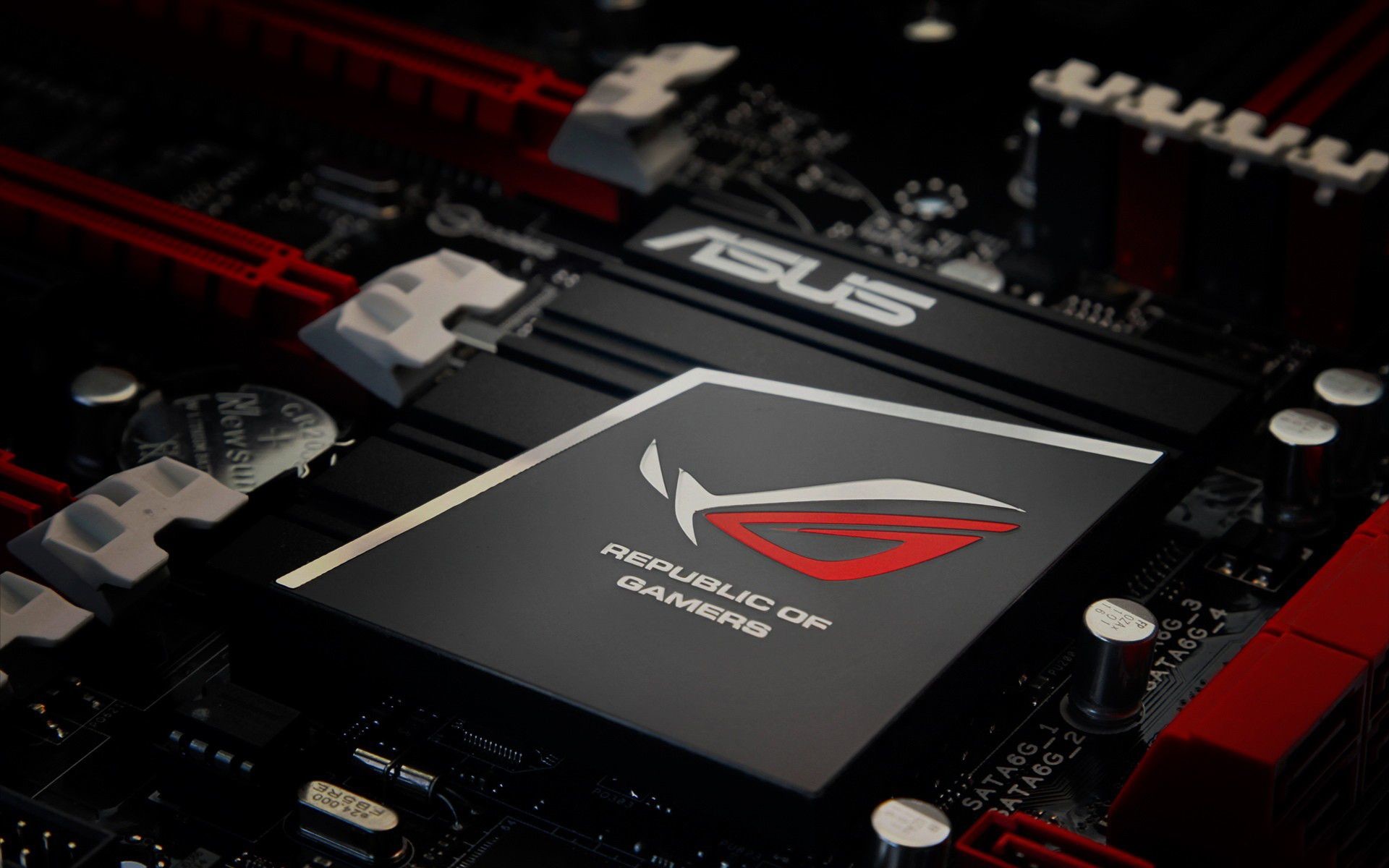 Asus ROG, Scheda madre, Chip, Hardware, Full HD, sfondo per PC