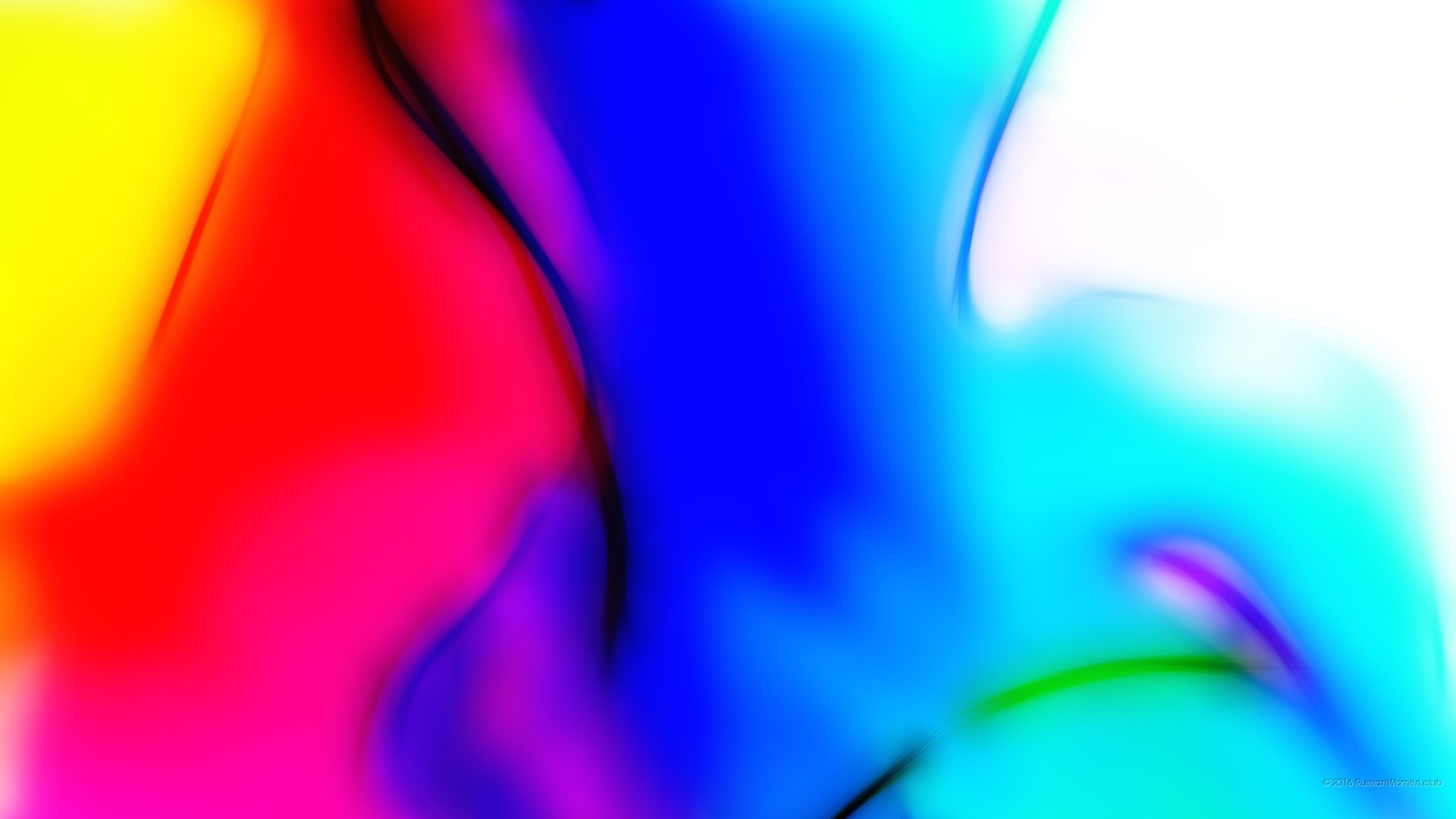 Sfumature, Rosso e blu, Astratto, 2560x1440, sfondo per PC