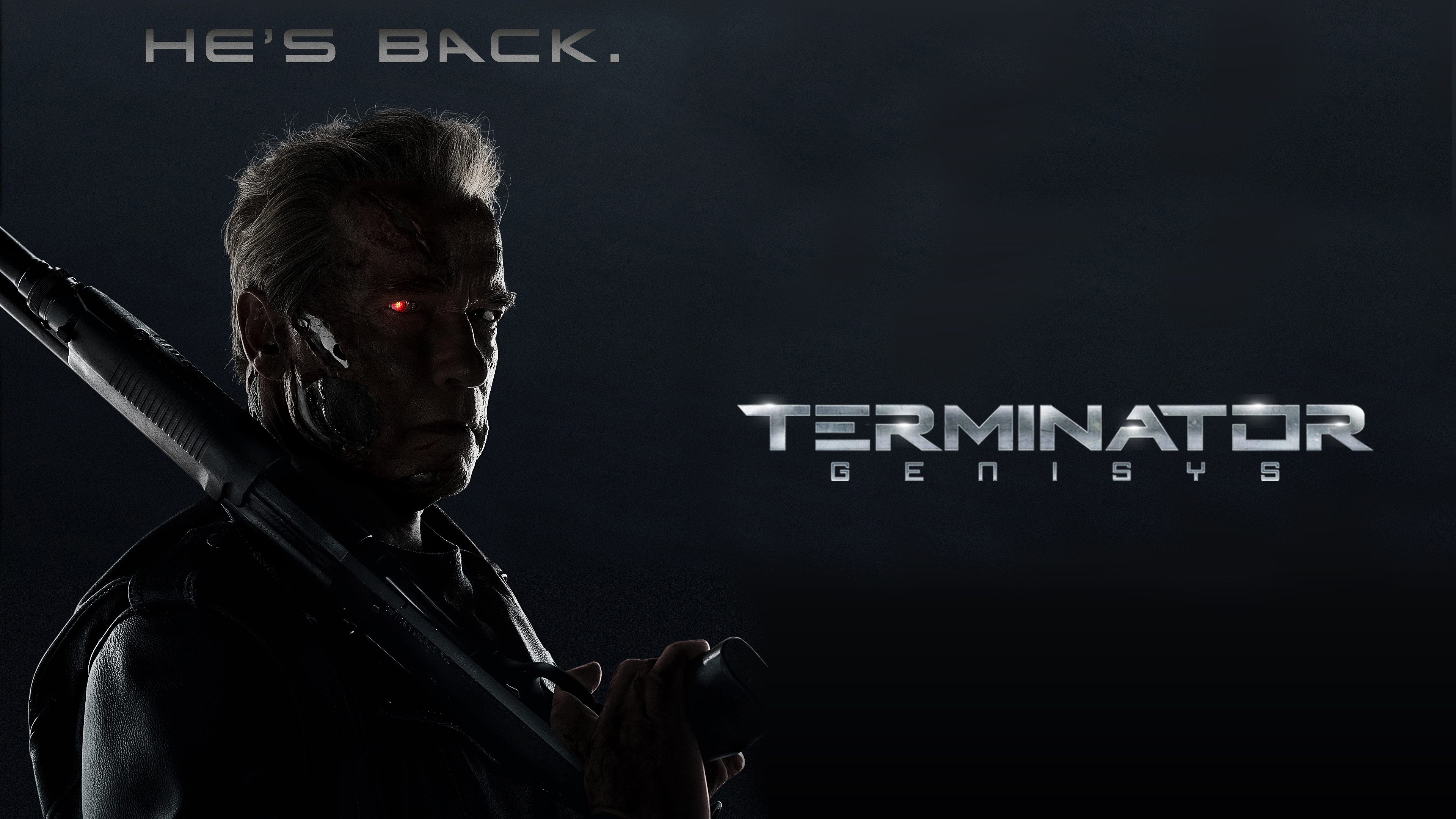 Arnold Schwarzenegger, Terminator Genisys, T-800, Terminator, 3840x2160, immagine di sfondo