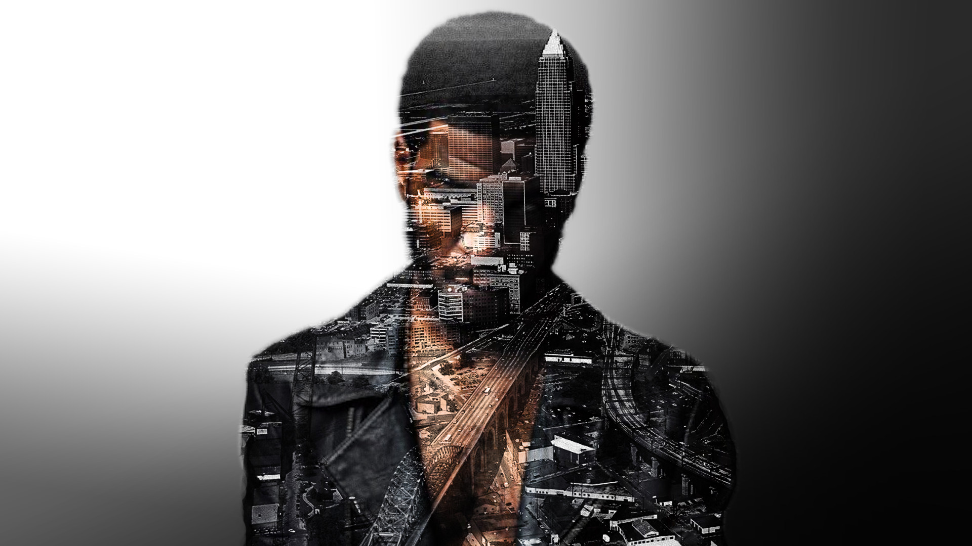 Rapper, Doppia esposizione, Ritratto, Full HD 1080p, sfondo desktop