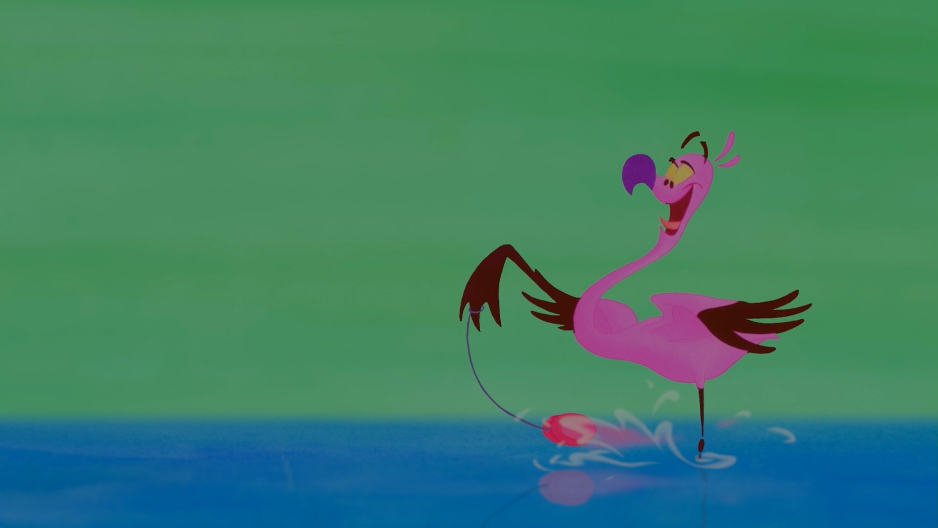 Fantasia 2000, Disney, Fenicottero, Yo-yo, Cartone animato, 1920x1080, immagine di sfondo