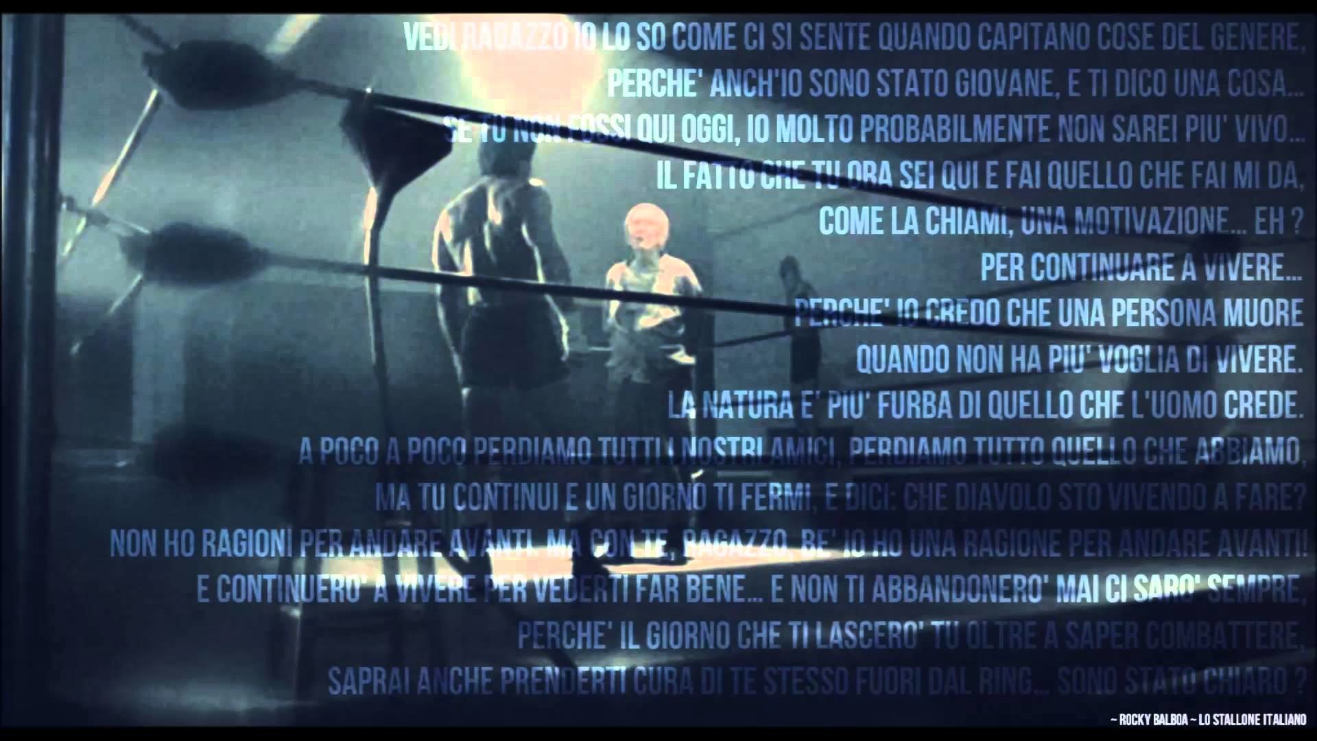 Rocky Balboa, Citazione, Ring, Palestra, 16:9 Full HD, sfondo widescreen