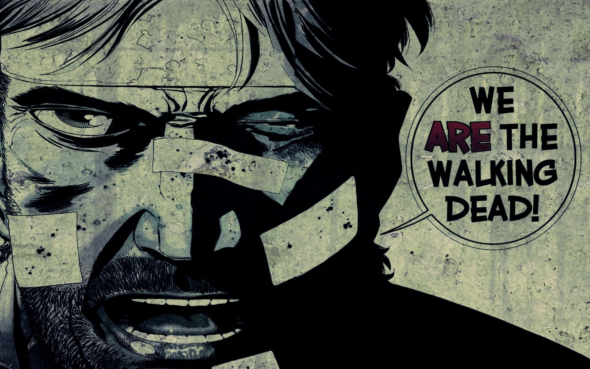 Negan, The Walking Dead, Fumetto, Citazione, 1920x1200, sfondo per PC