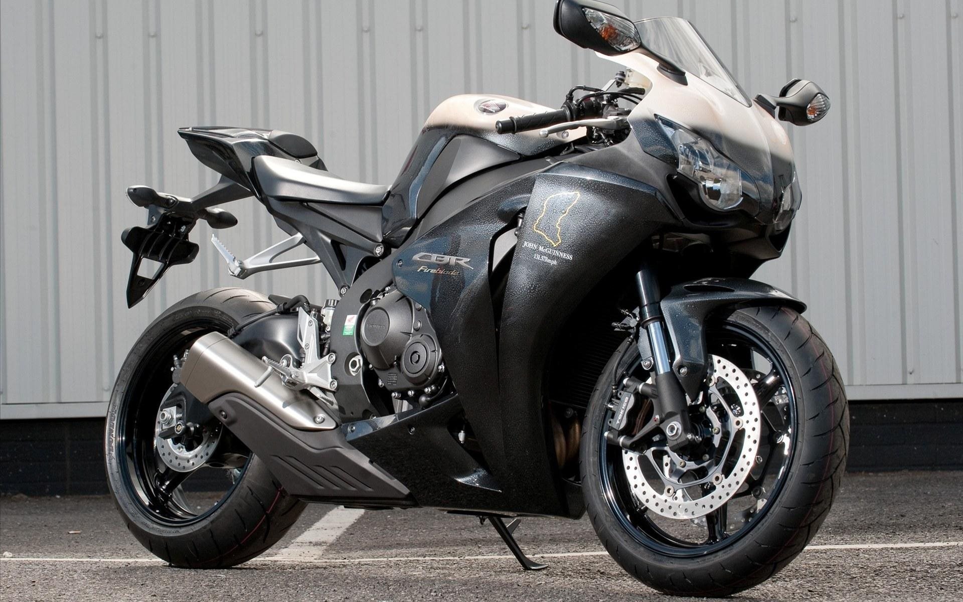 Honda CBR1000RR Fireblade, Superbike, Nero, Full HD, sfondo per PC e portatile