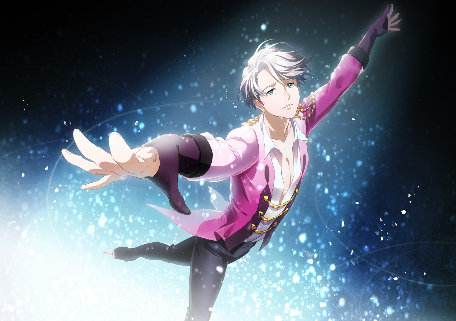 Victor Nikiforov, Yuri!!! on Ice, Pattinaggio artistico, Full HD, sfondo per portatile