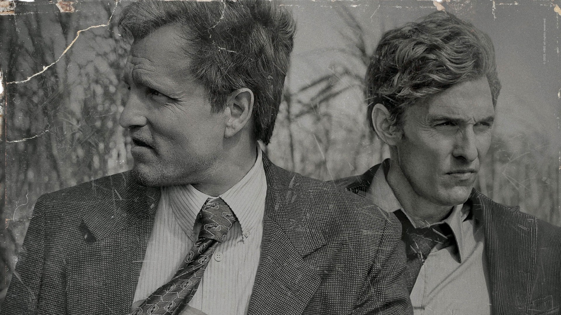 Marty Hart, Woody Harrelson, Rust Cohle, Matthew McConaughey, True Detective, wallpaper Full HD
