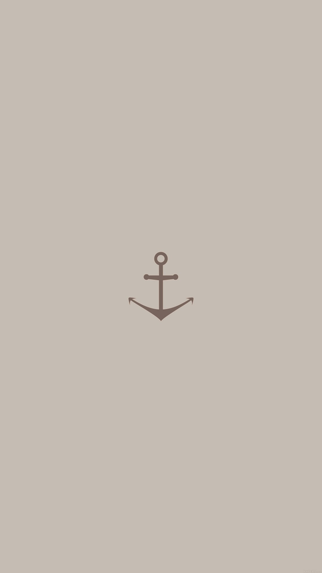 Ancora, Beige, Icona, Full HD, wallpaper per smartphone