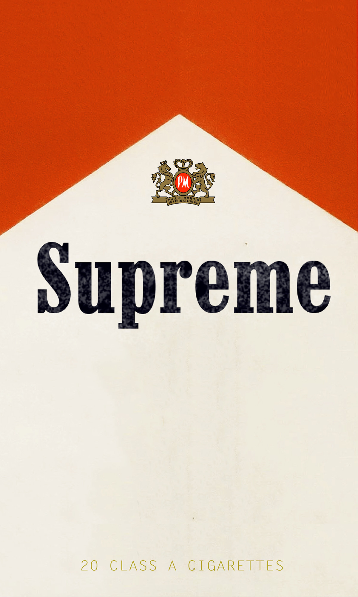 Supreme, Marlboro, Parodia, Pacchetto di sigarette, Full HD, sfondo per smartphone