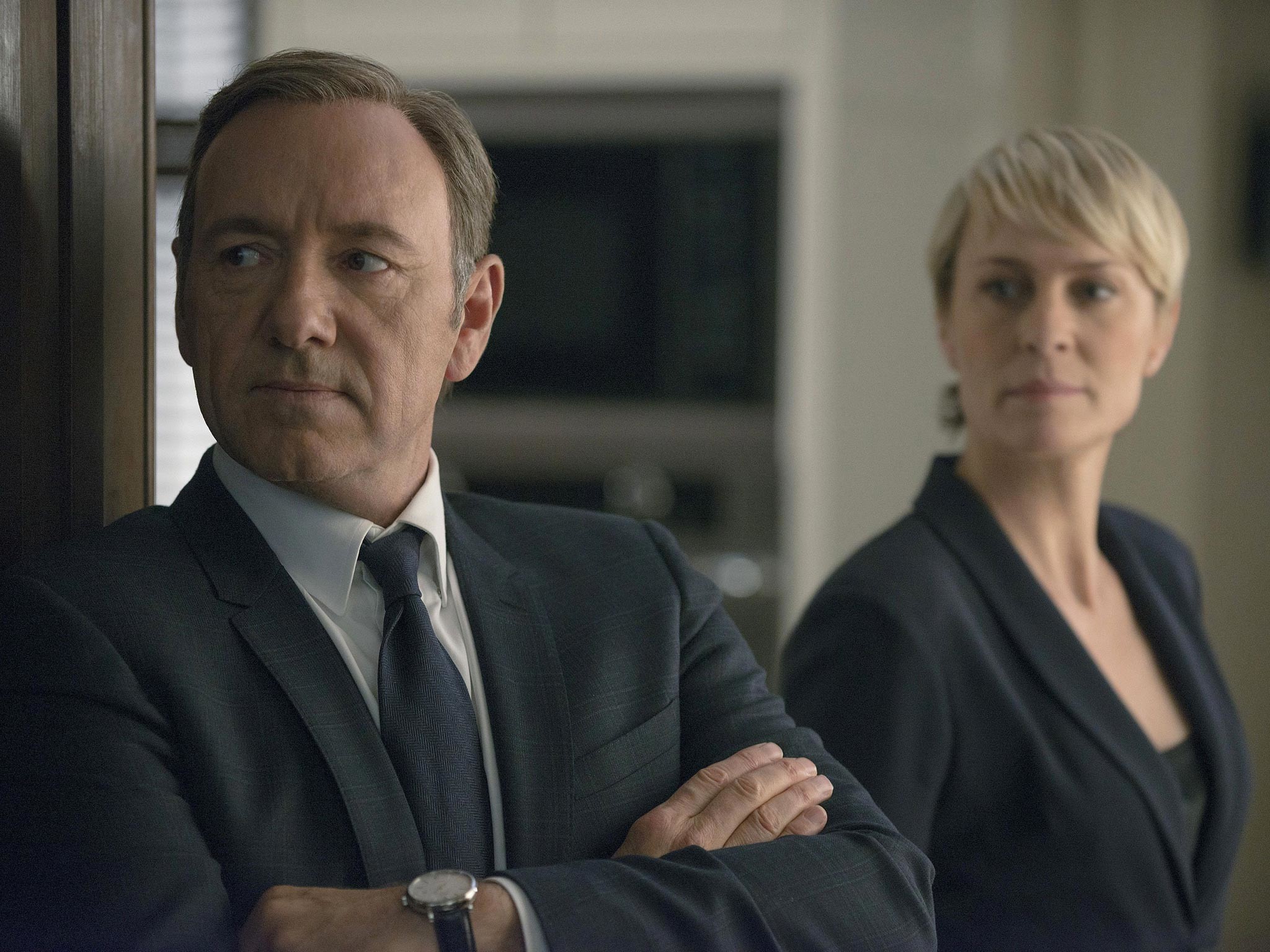 Frank Underwood, Claire Underwood, Kevin Spacey, Robin Wright, House of Cards, sfondo per tablet