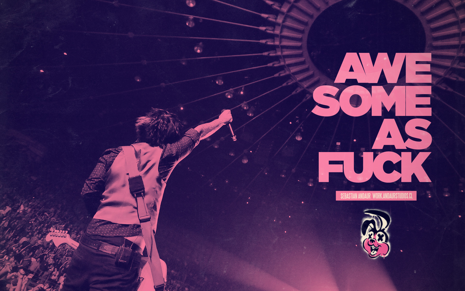 Billie Joe Armstrong, Green Day, Concerto, Viola, 1920x1200, sfondo per PC