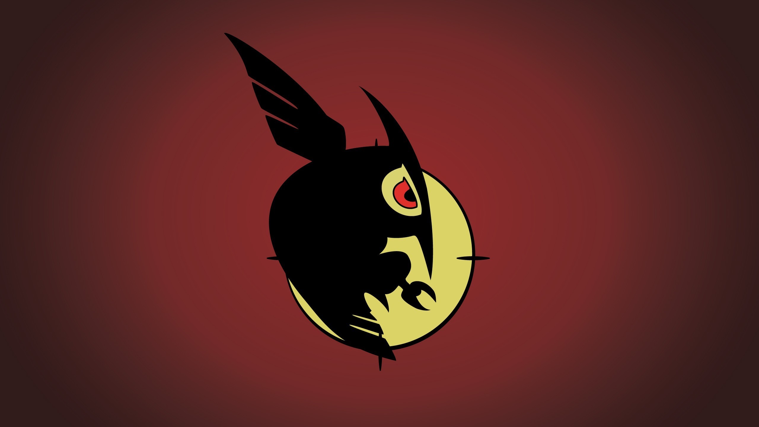 Simbolo Night Raid, Akame ga Kill!, Logo, Sfondo rosso, 2K, wallpaper per PC