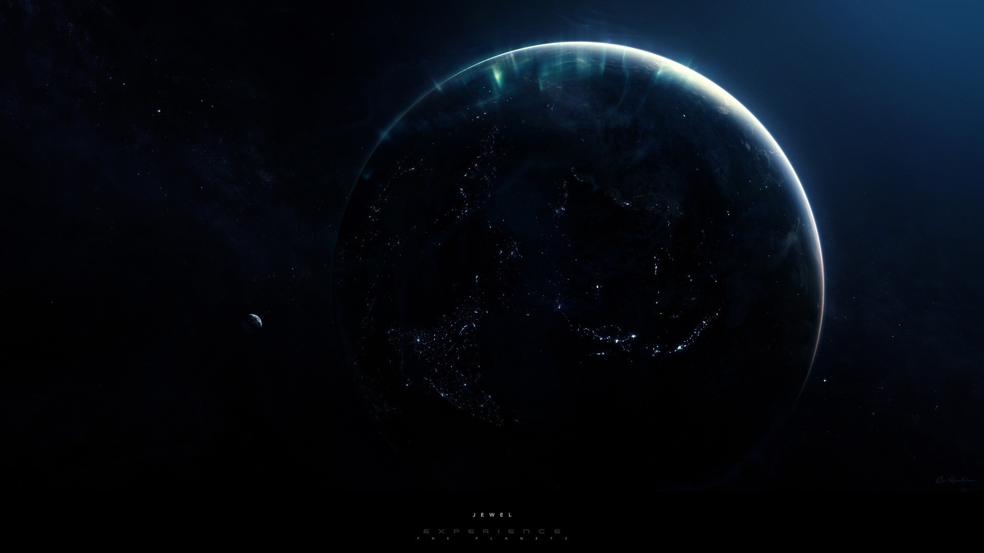 Terra, Pianeta, Spazio, Notte, sfondo cellulare