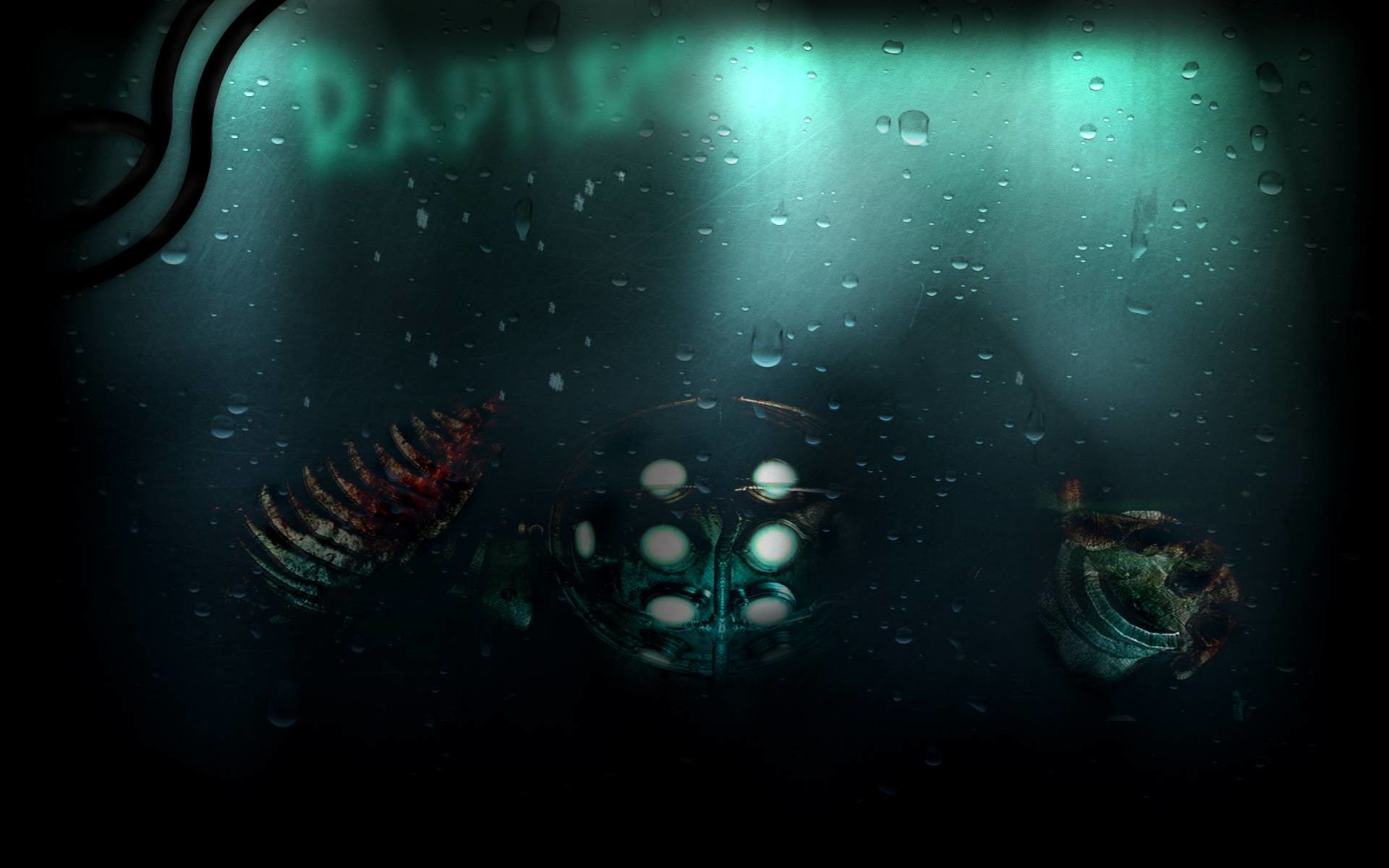 Rapture, BioShock, Big Daddy, Sott'acqua, Buio, 1920x1200, sfondo MacBook Pro