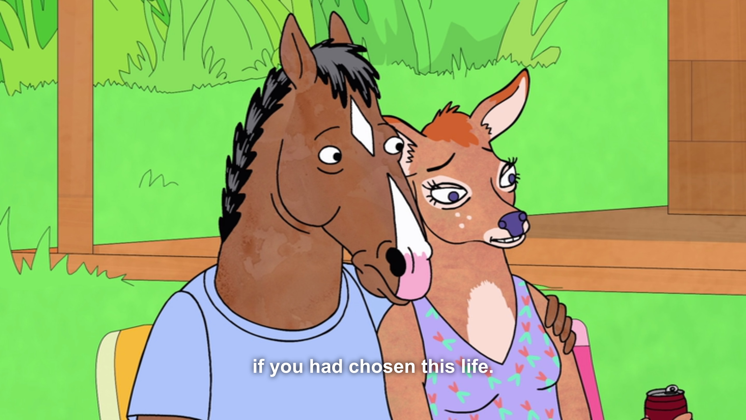 BoJack Horseman, Charlotte Moore, Sottotitoli, Abbraccio, 2K, sfondo per PC
