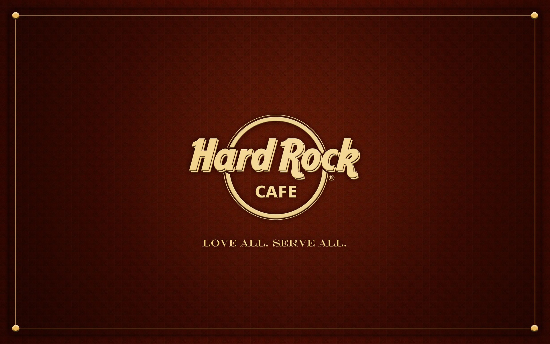 Hard Rock Cafe, Logo, Marrone, 1920x1200, sfondo per PC