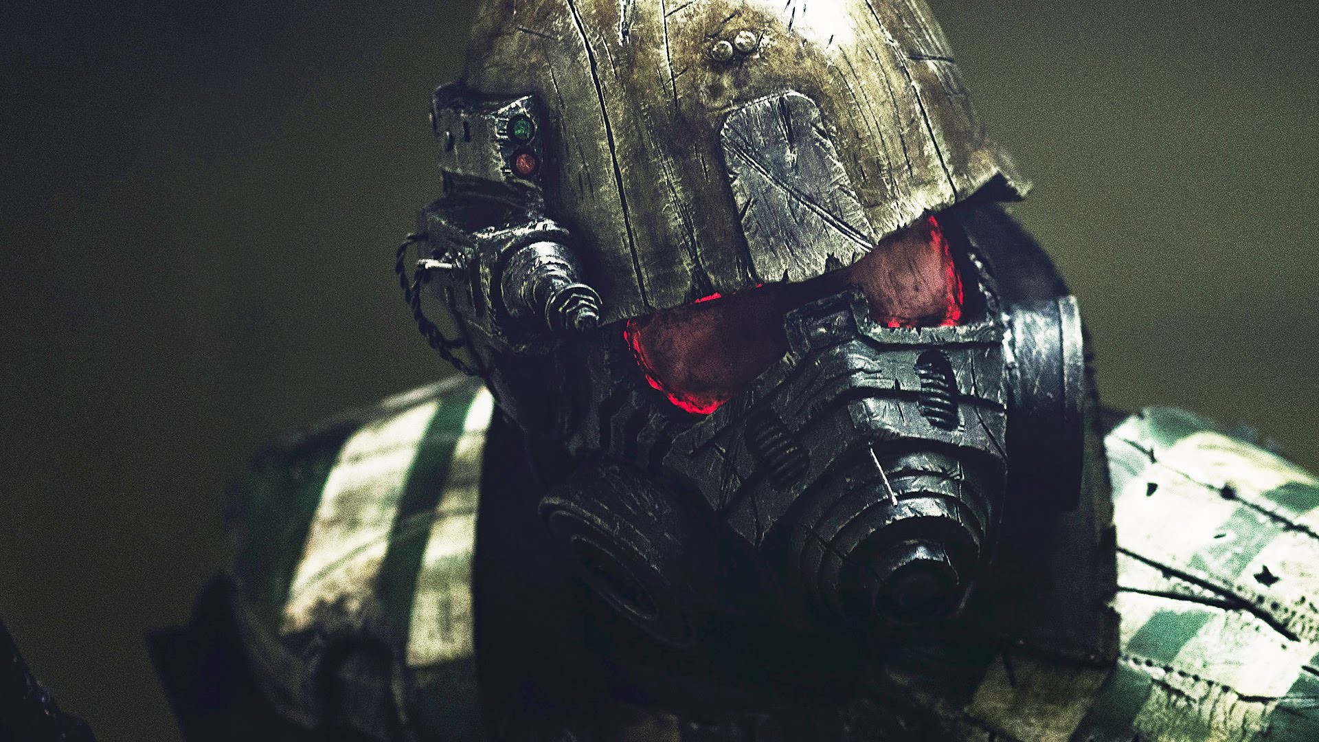 Ranger NCR, Fallout: New Vegas, Elmetto, Primo piano, Full HD 1080p, sfondo desktop
