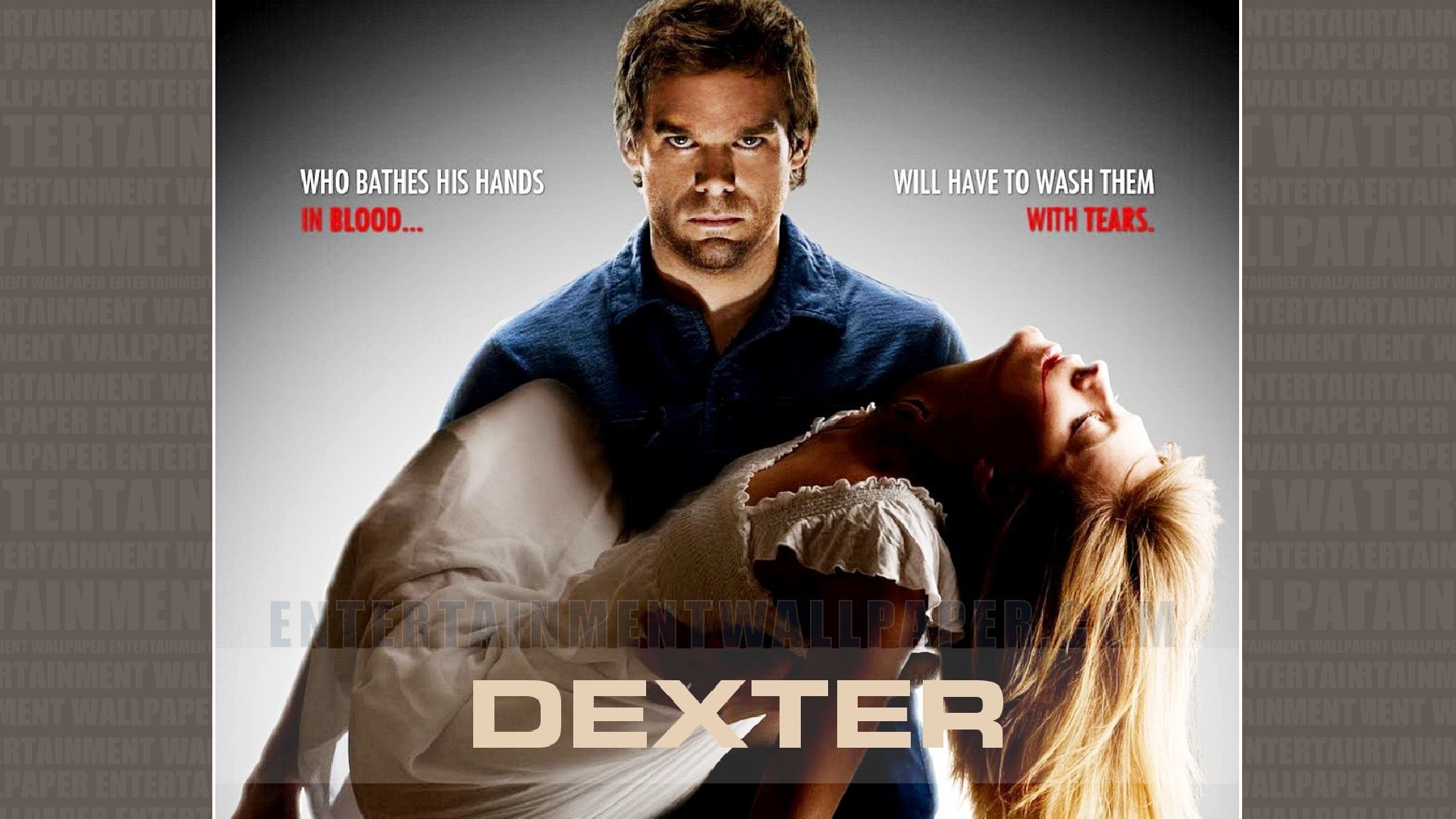 Dexter Morgan, Michael C. Hall, Dexter, Poster, 16:9 Full HD, sfondo widescreen