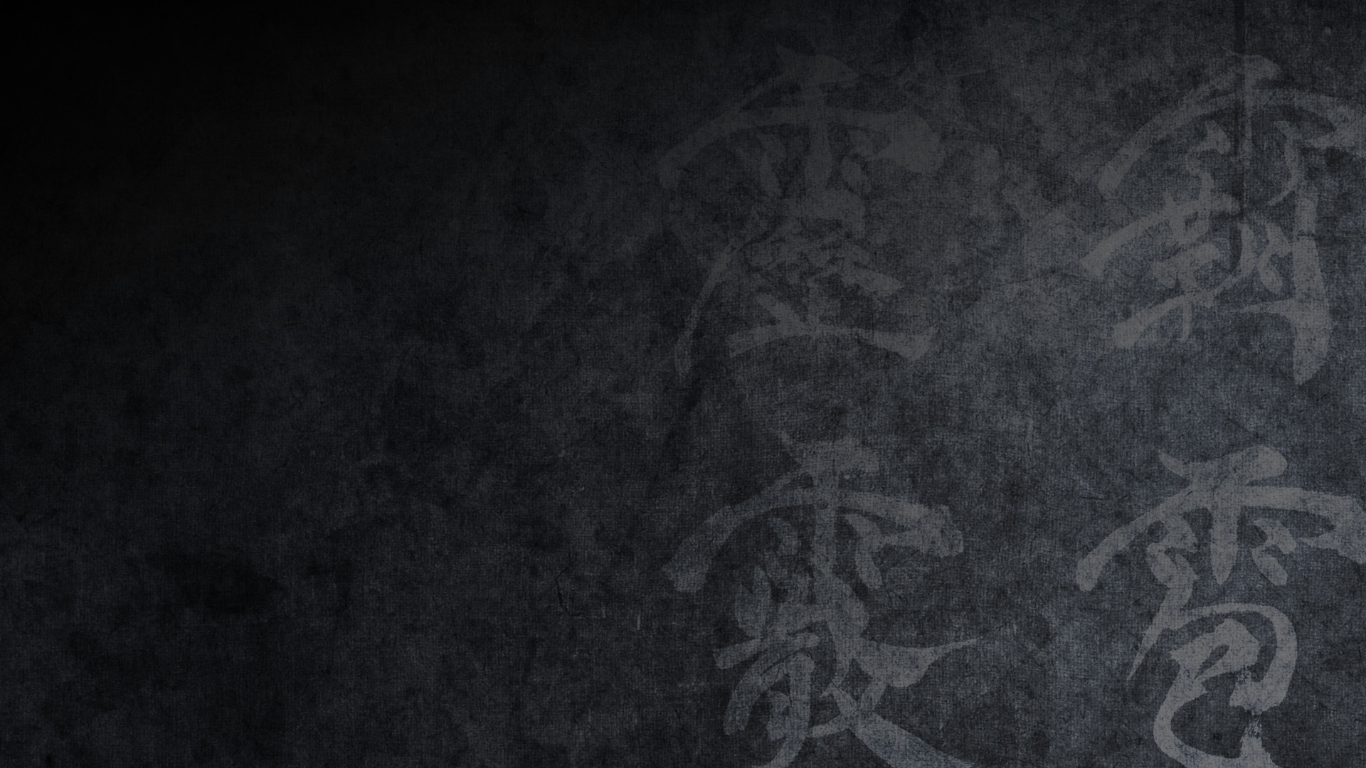 Ideogrammi cinesi, Texture, Grigio scuro, Full HD, sfondo per PC
