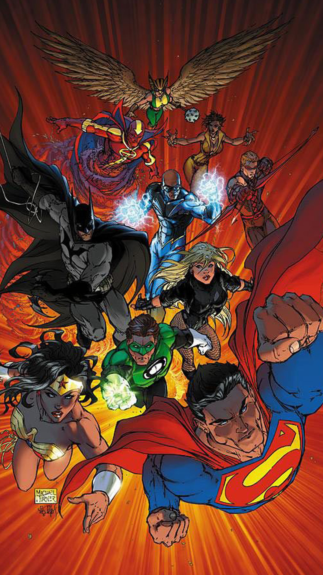Justice League, Superman, Batman, DC Comics, Fumetto, sfondo per iPhone 4S