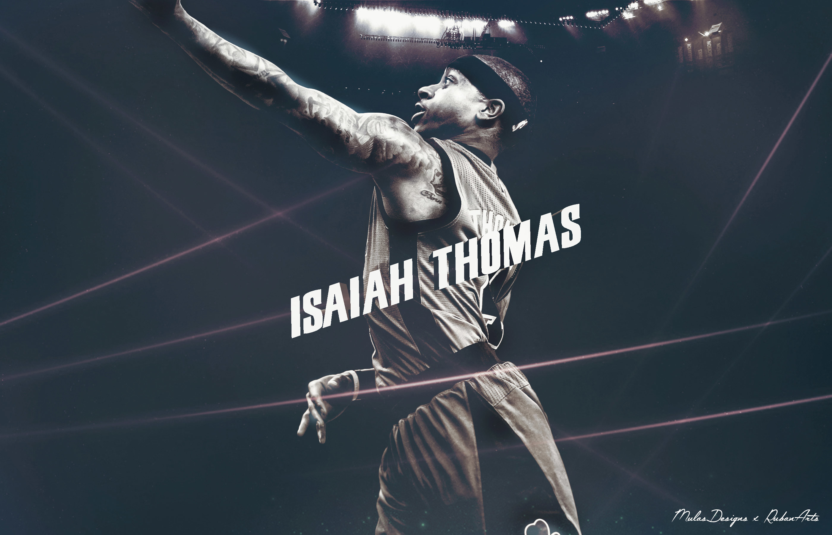 Isaiah Thomas, Boston Celtics, NBA, Arte digitale, 2K, sfondo desktop
