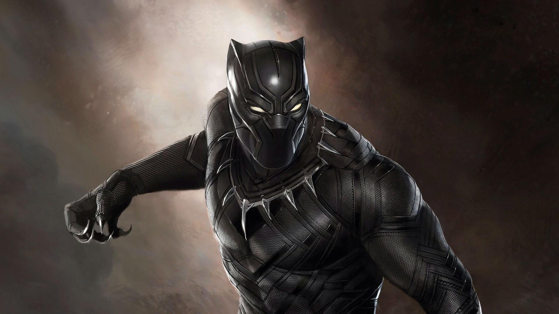 Black Panther, Chadwick Boseman, Captain America: Civil War, Marvel, sfondo 1920x1080 per PC