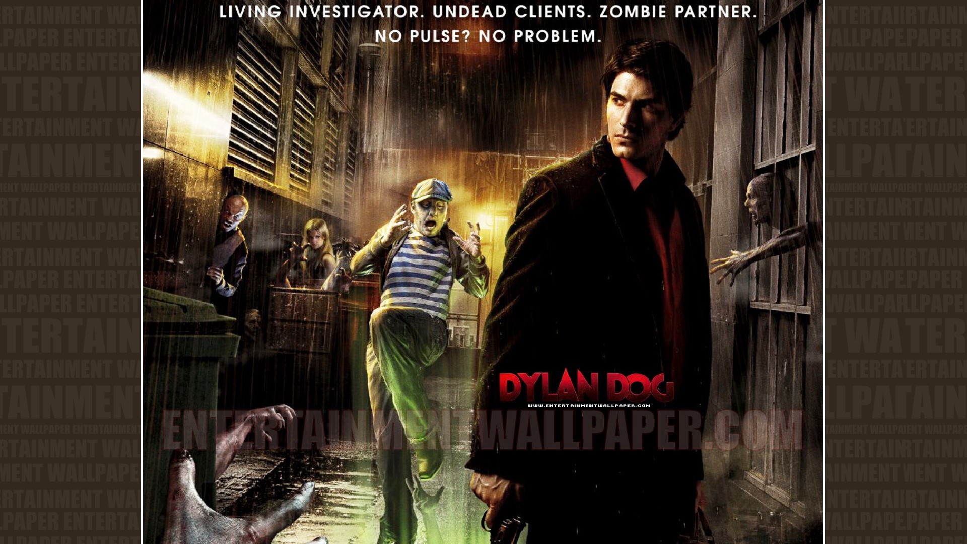 Dylan Dog: Dead of Night, Brandon Routh, Sam Huntington, Zombie, Poster, sfondo desktop 1080p