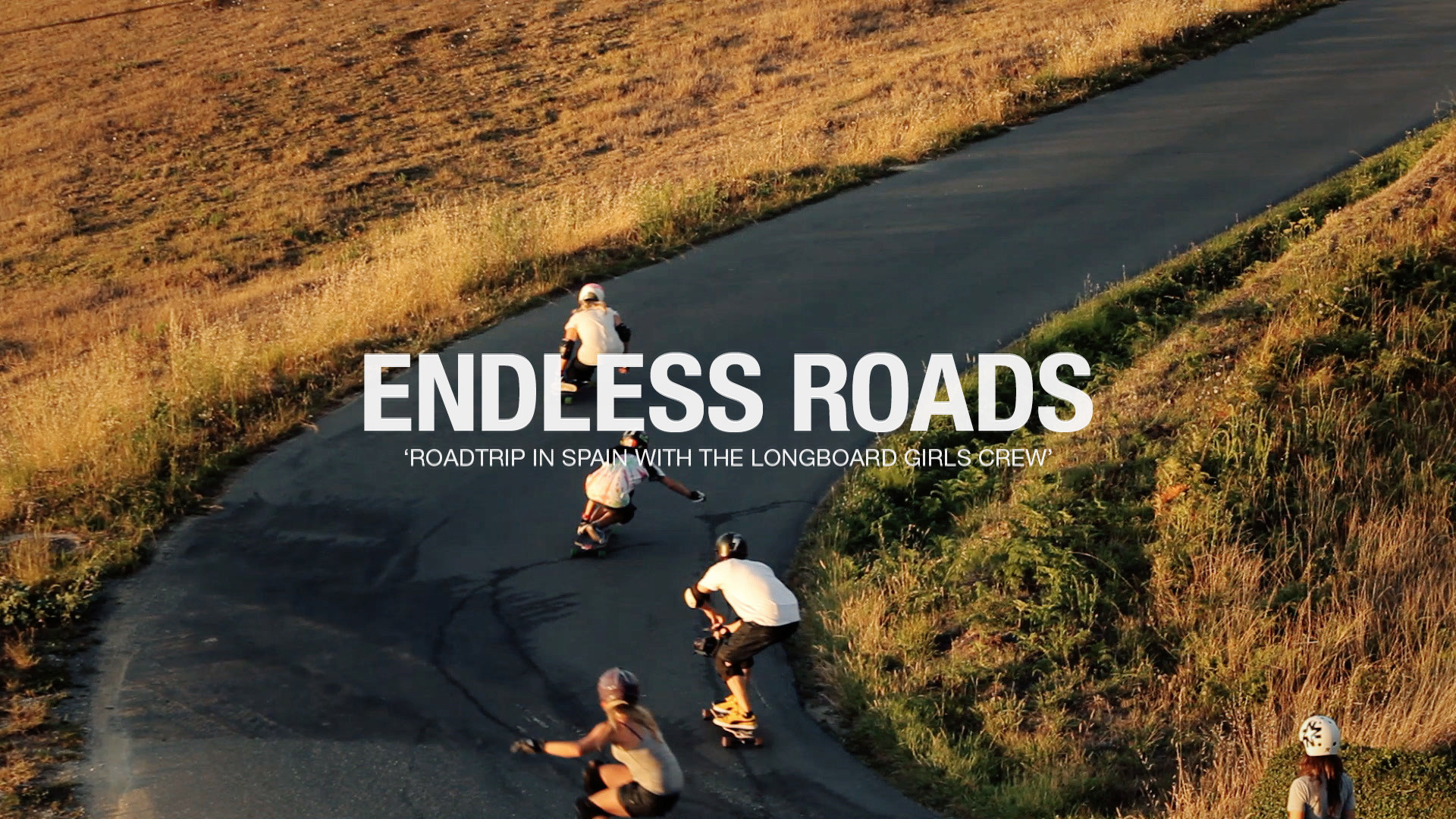 Endless Roads, Longboard Girls Crew, Longboard, Spagna, Strada, 1920x1080, sfondo per PC