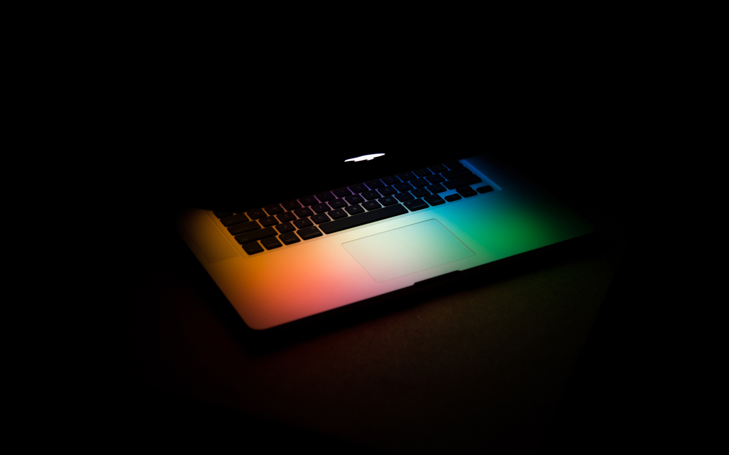 3. Colors of Apple MAC, 2K, immagine di sfondo HP