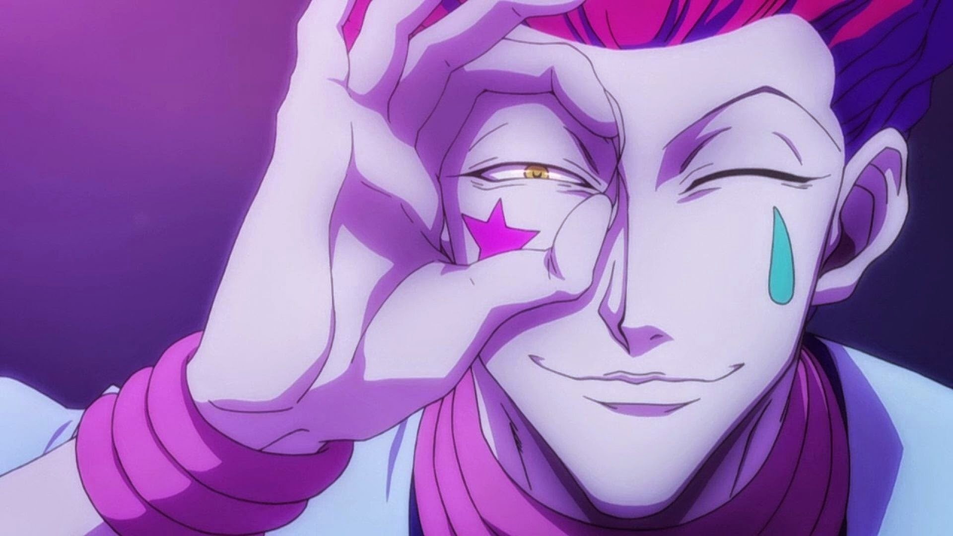 Hisoka Morow, Hunter x Hunter, Primo piano, Stella, Full HD 1080p, sfondo desktop
