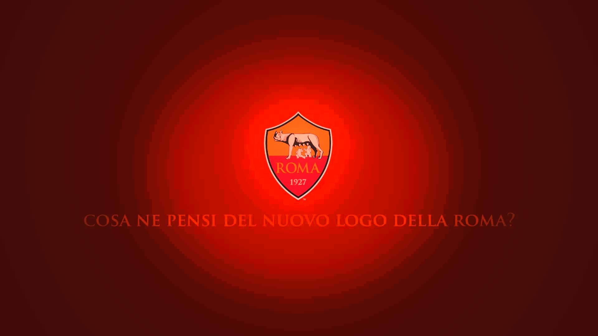 Stemma AS Roma, AS Roma, Nuovo logo, Rosso, Full HD 1080p, sfondo desktop