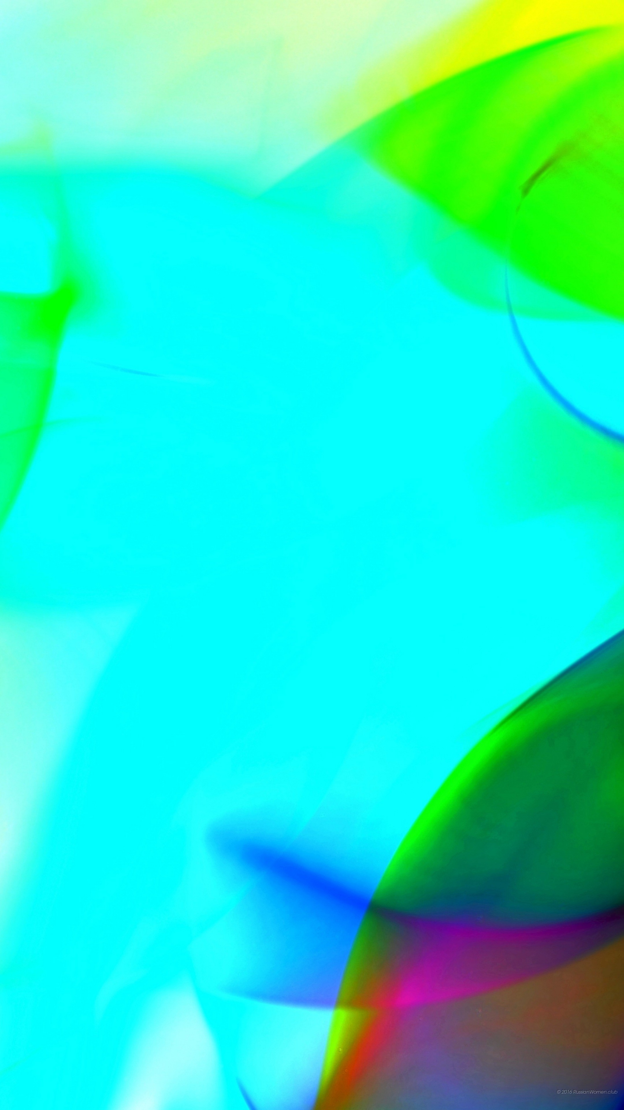 Astratto, Azzurro, Verde, QHD+, sfondo verticale per cellulare