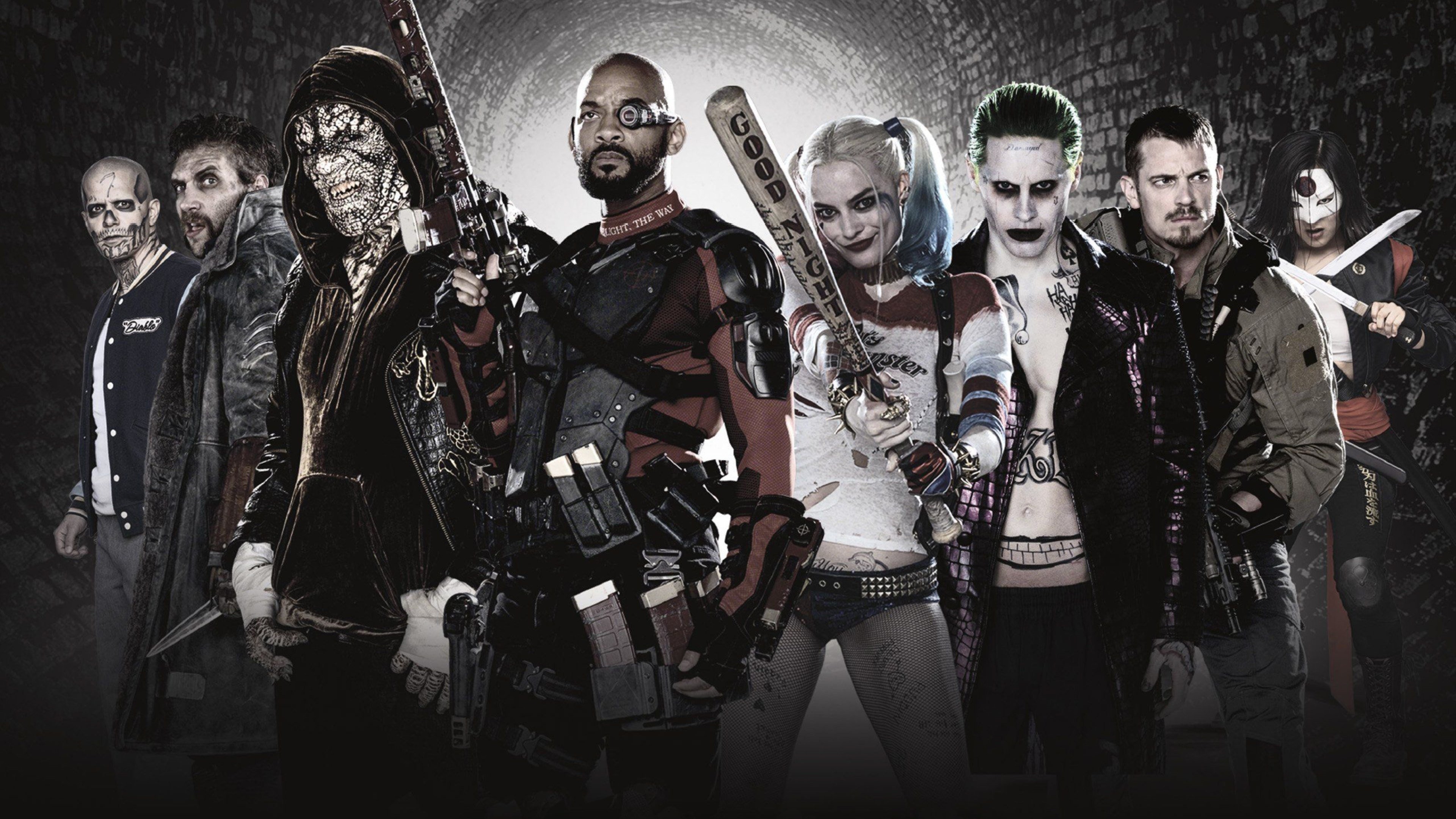 Suicide Squad, Harley Quinn, Deadshot, Joker, Cast, 4K, wallpaper per PC
