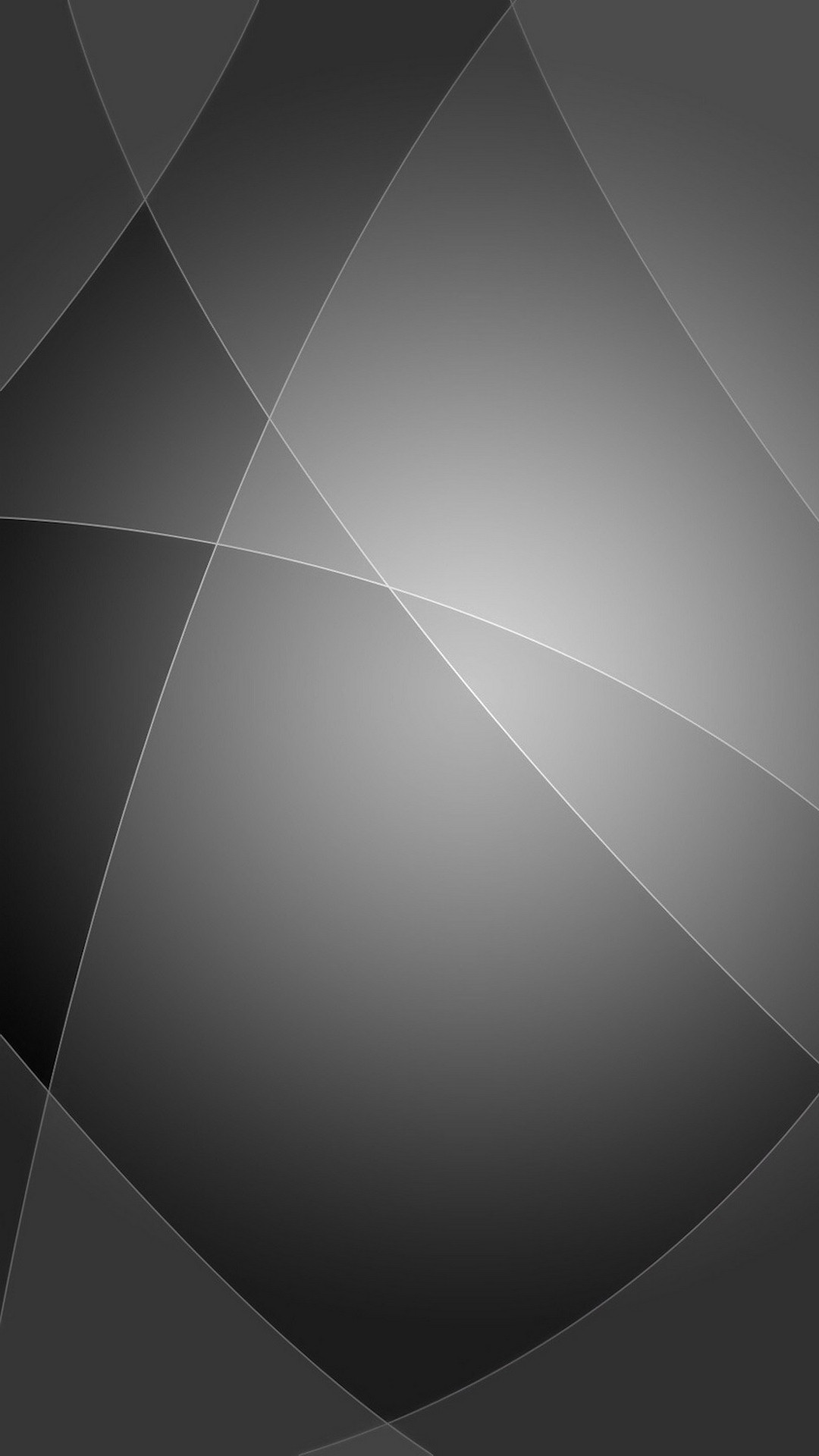 Astratto, Curve, Grigio, Luce, 1080x1920, schermata di blocco iPhone